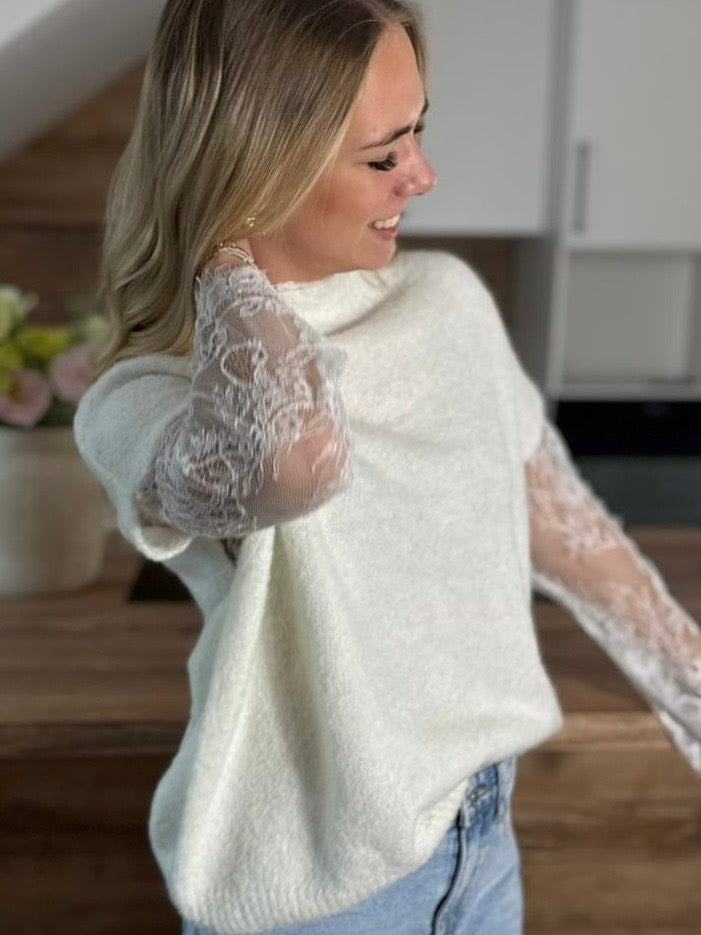 LE PULL DENTELLE LOUISE