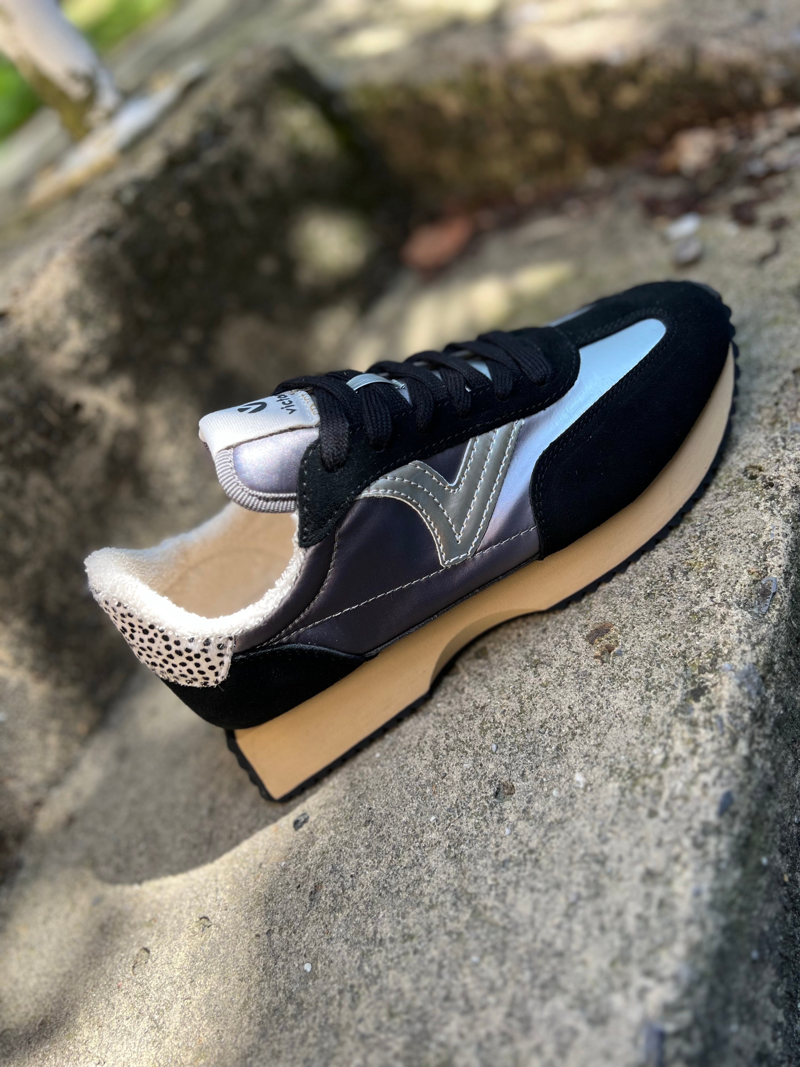 VICTORIA SNEAKERS Savage noire