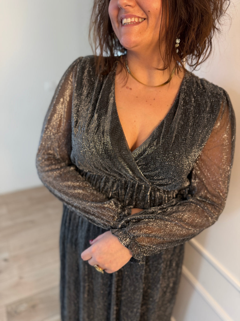 Notre robe NAÏA silver