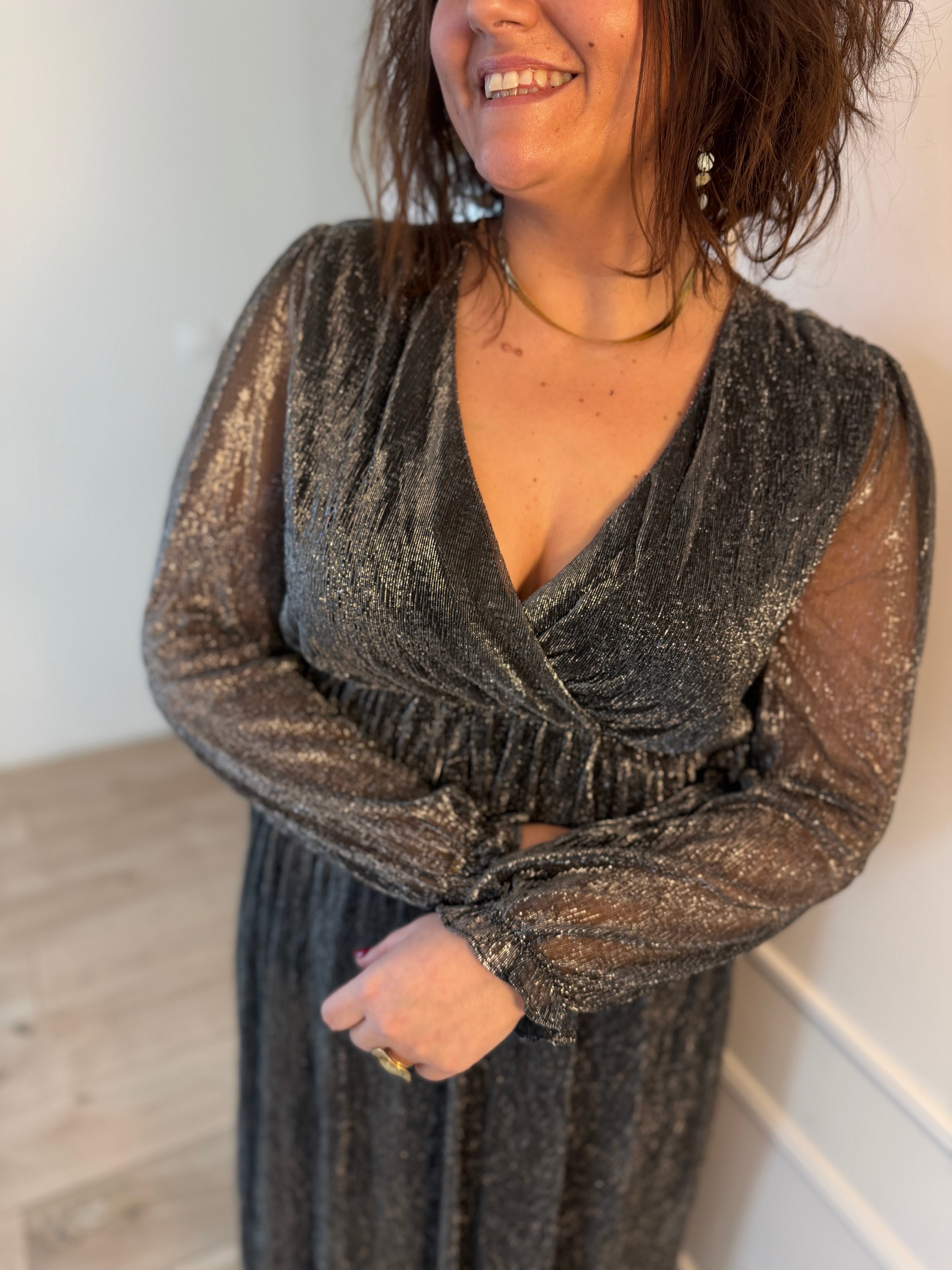 Notre robe NAÏA silver