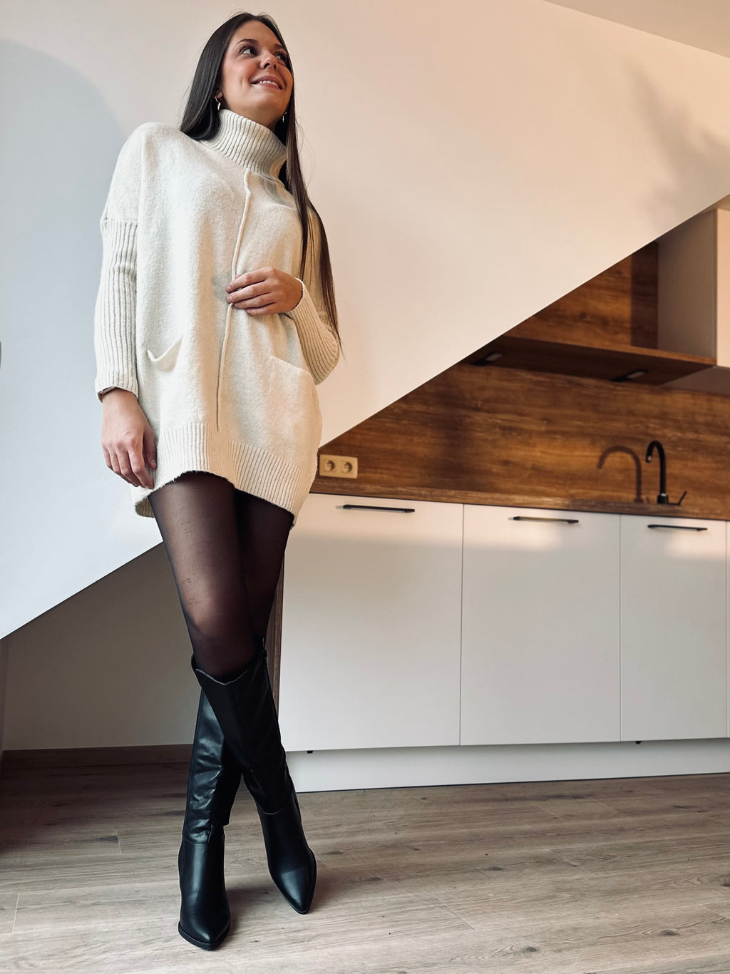 Notre robe ÉLYSE écrue