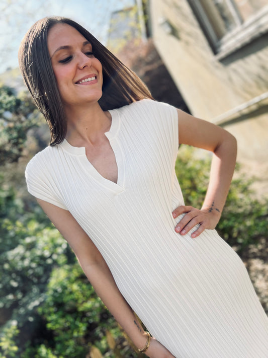 Robe CALISTA écrue