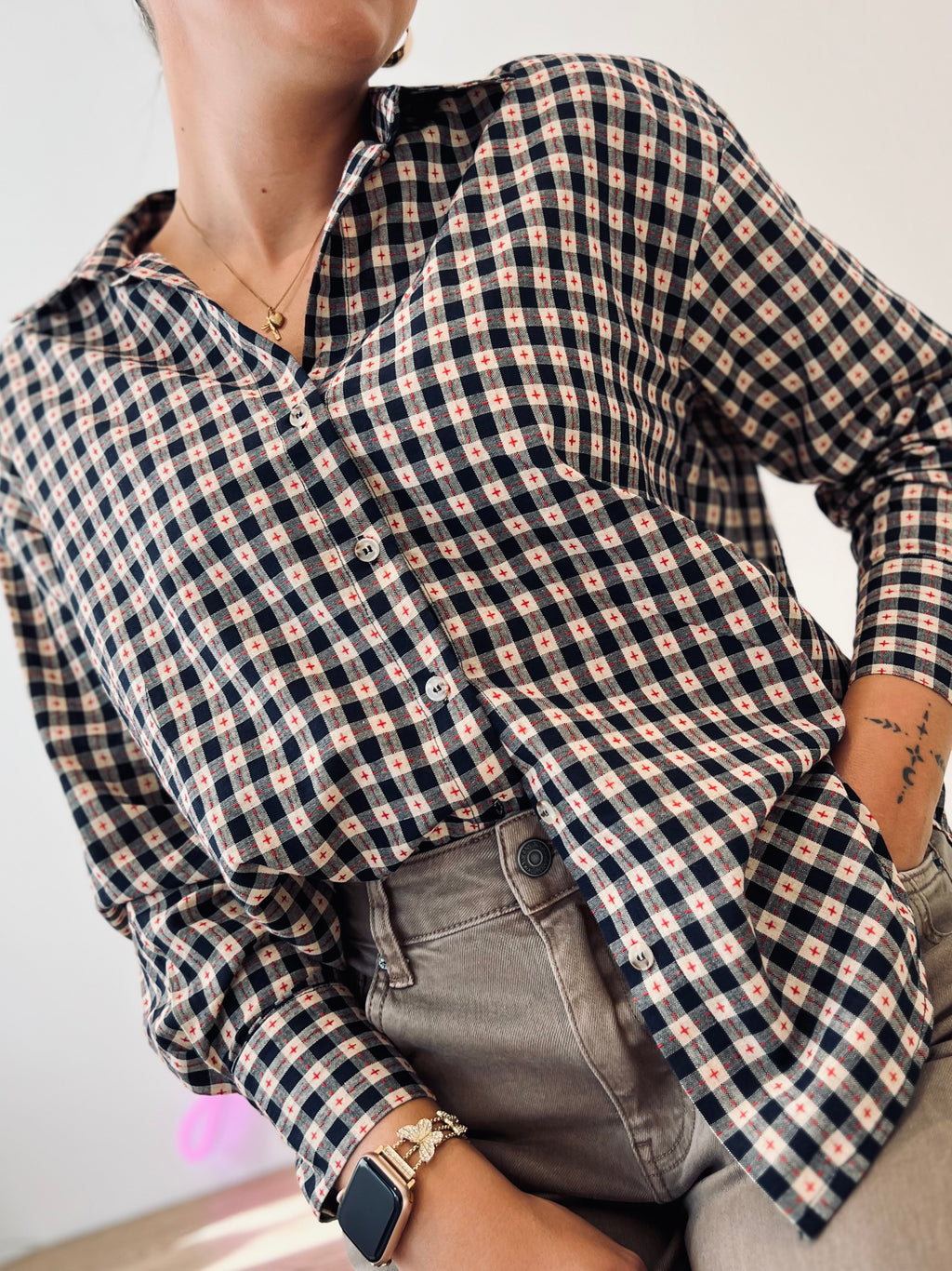 LA CHEMISE BLUE