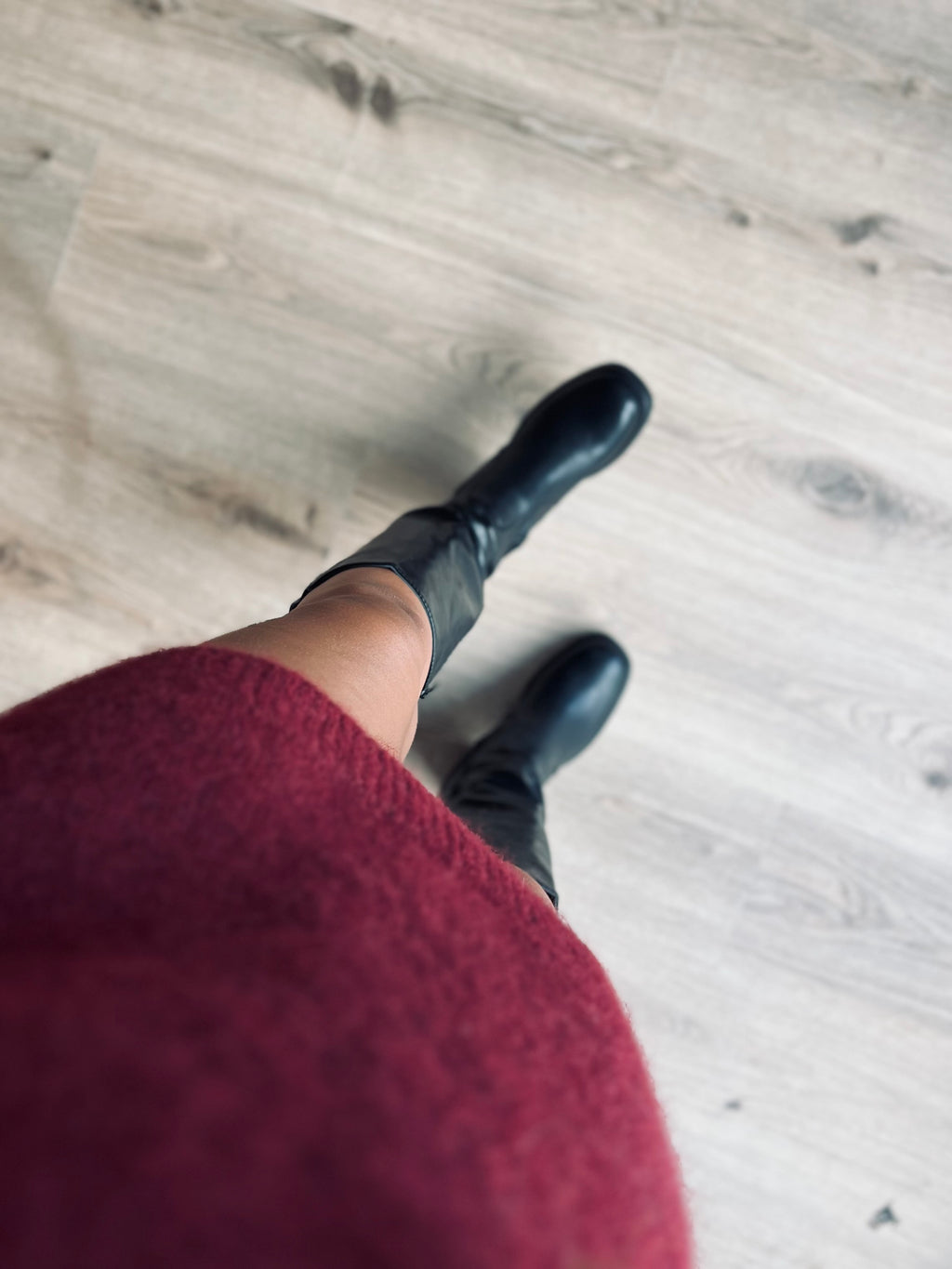 Notre robe | pull MDINA bordeaux