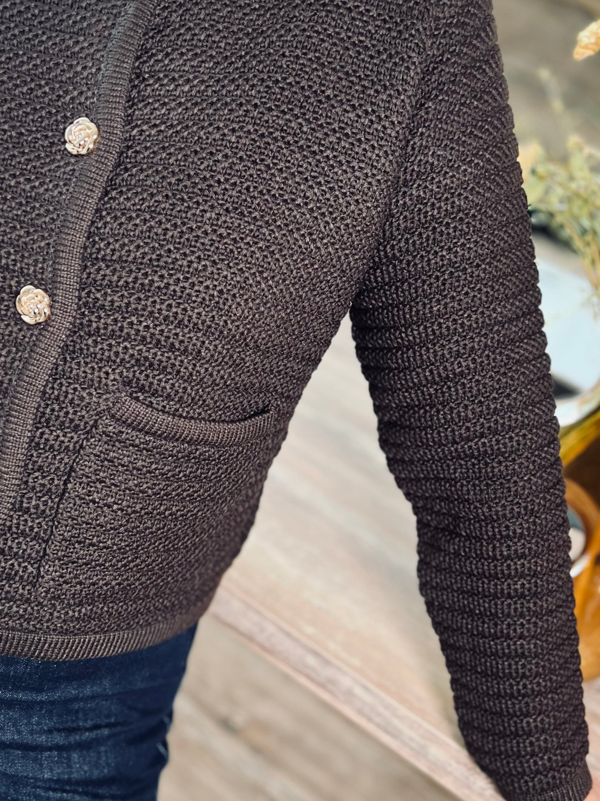 Notre gilet ASTRA marron