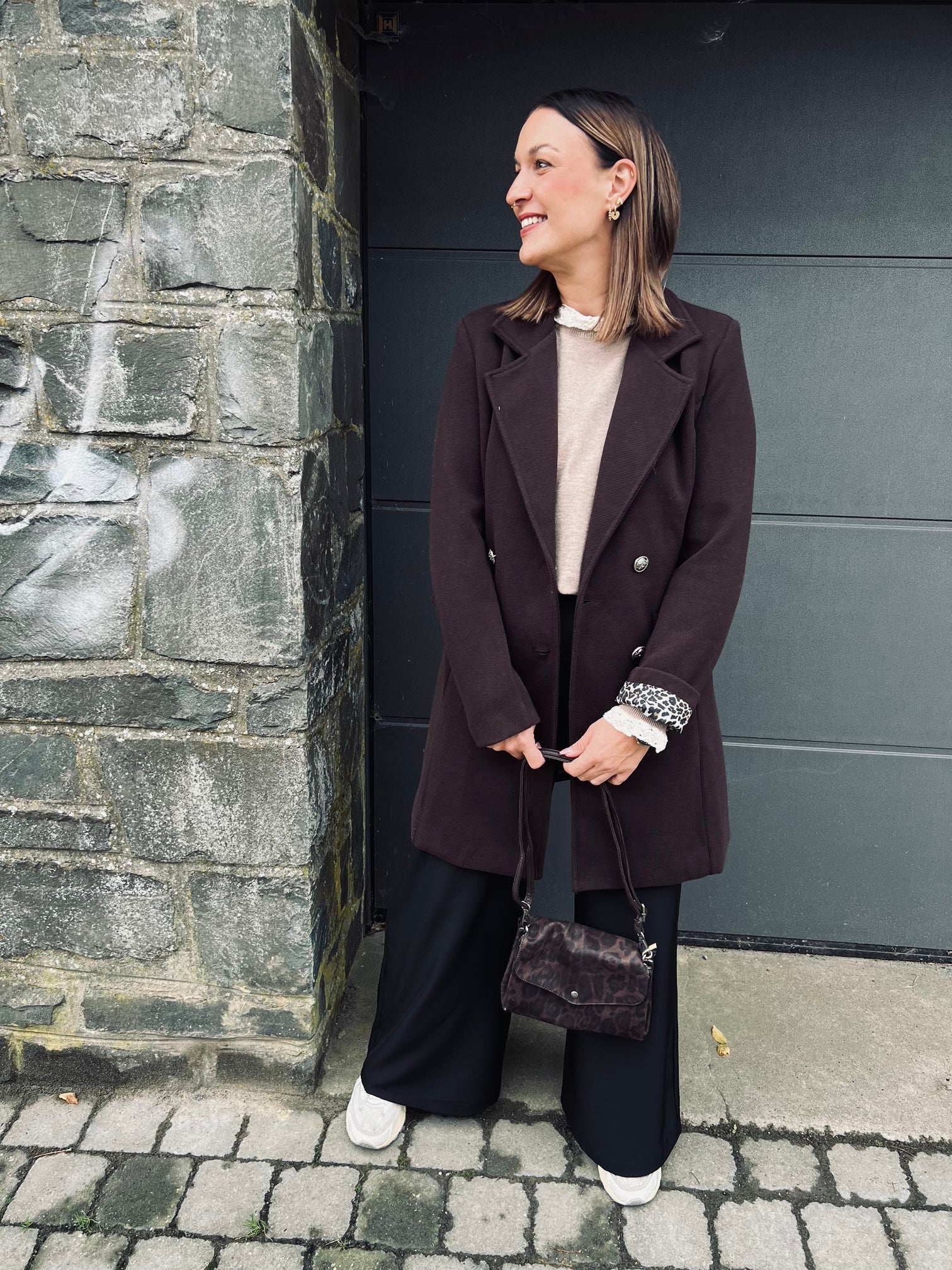 Notre trench ROMANE marron