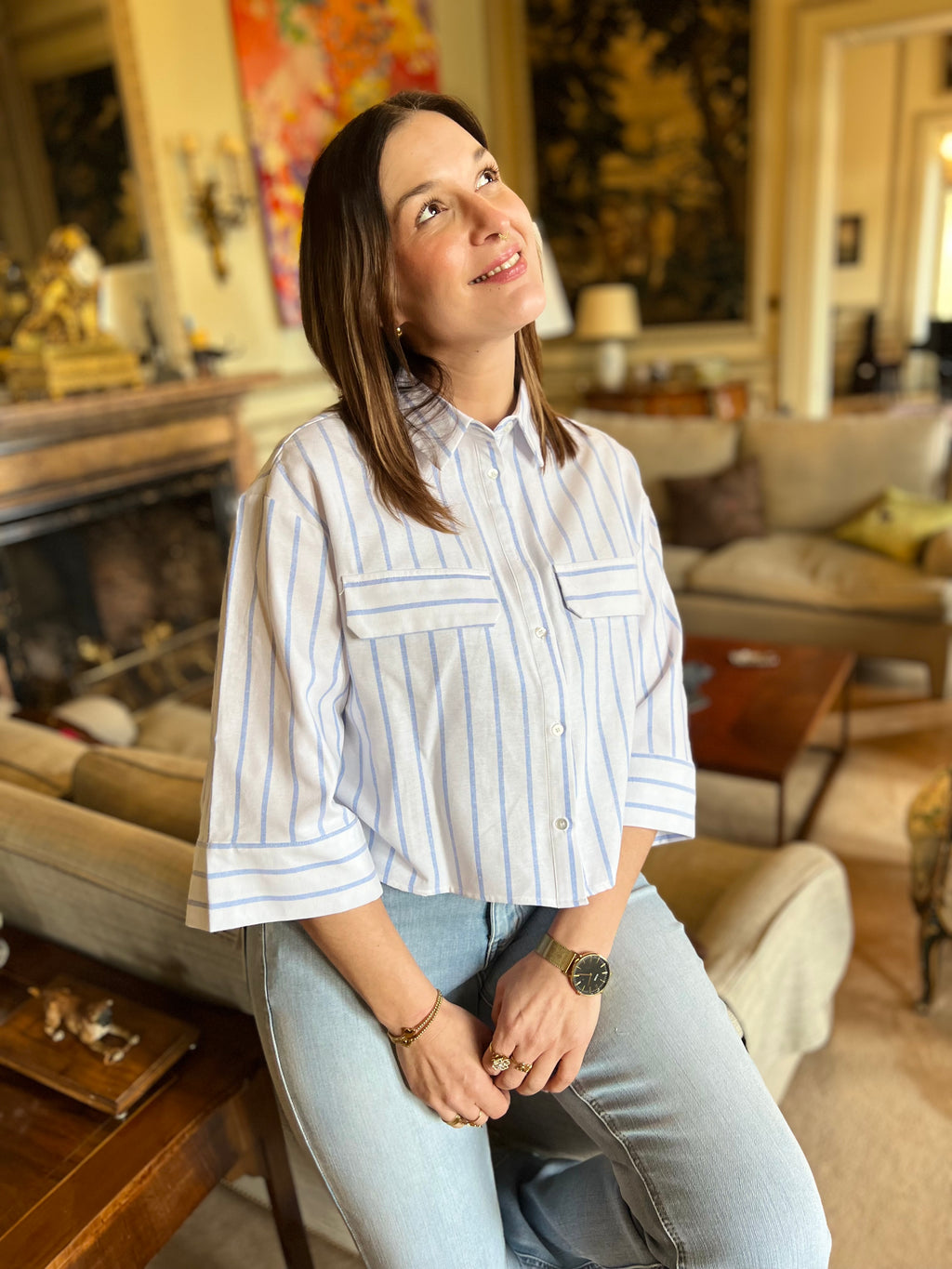 LA CHEMISE CROP YARA