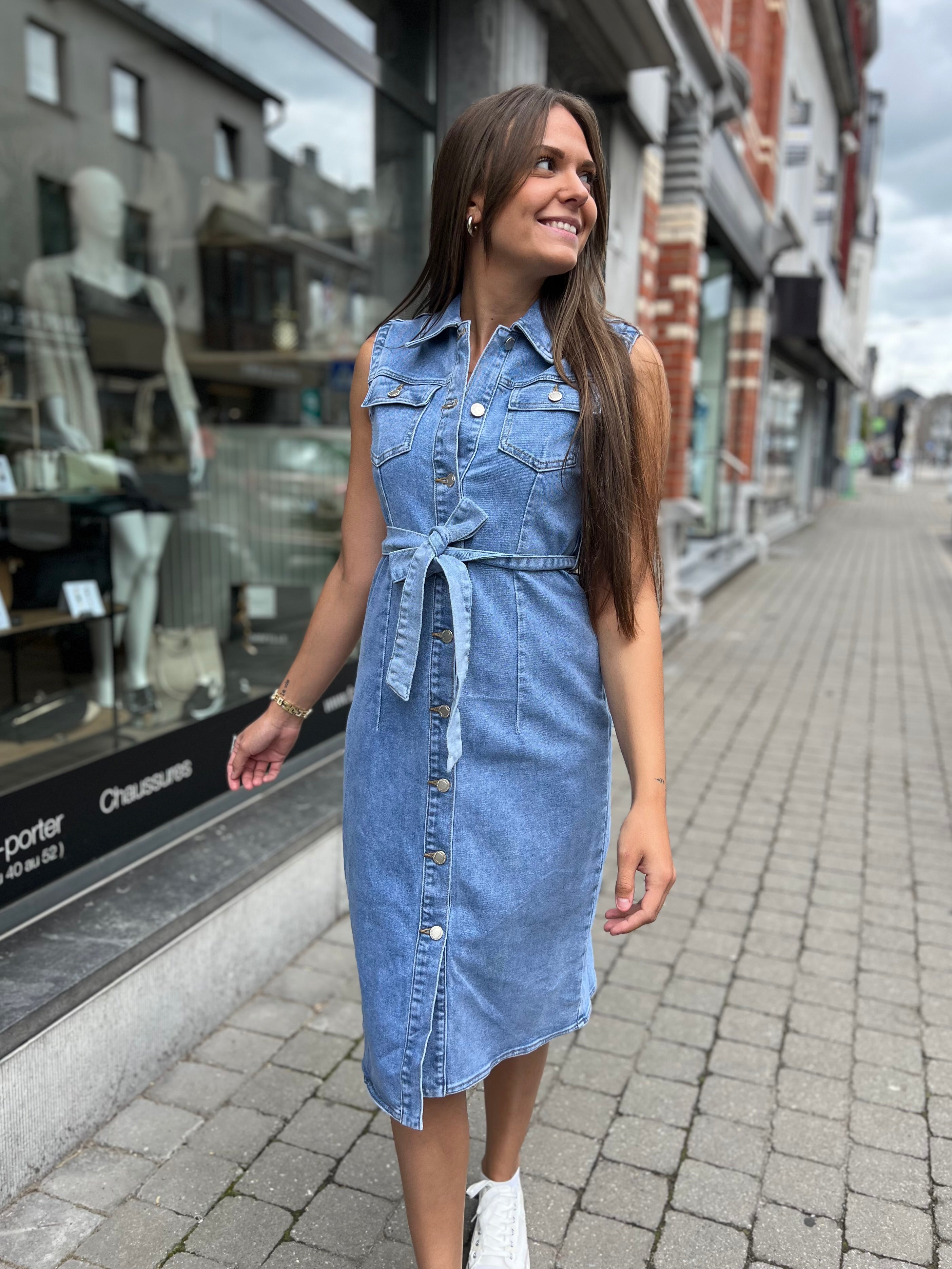 LA ROBE DENIM QUINN