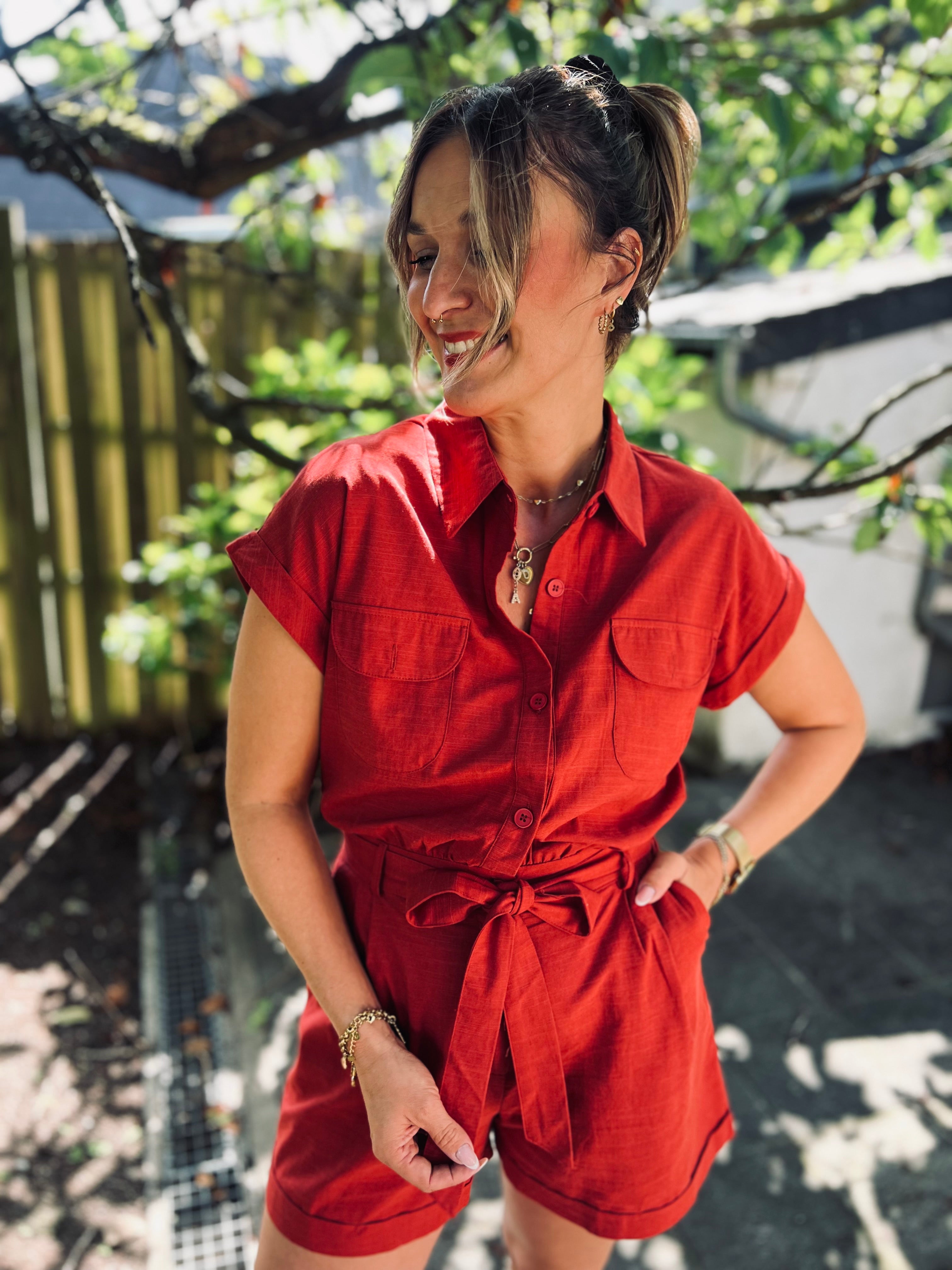 Notre Combishort ISADORA terracota