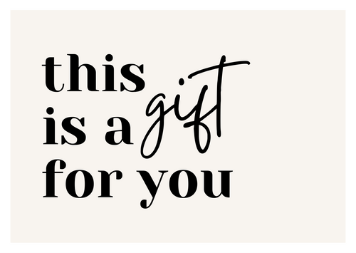 - Carte Cadeau -