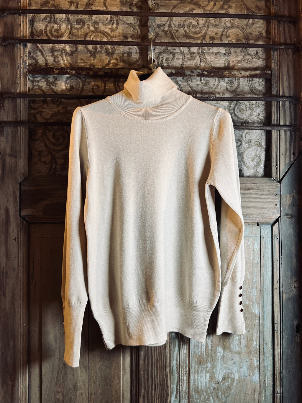 Notre sous-pull HARRIE beige