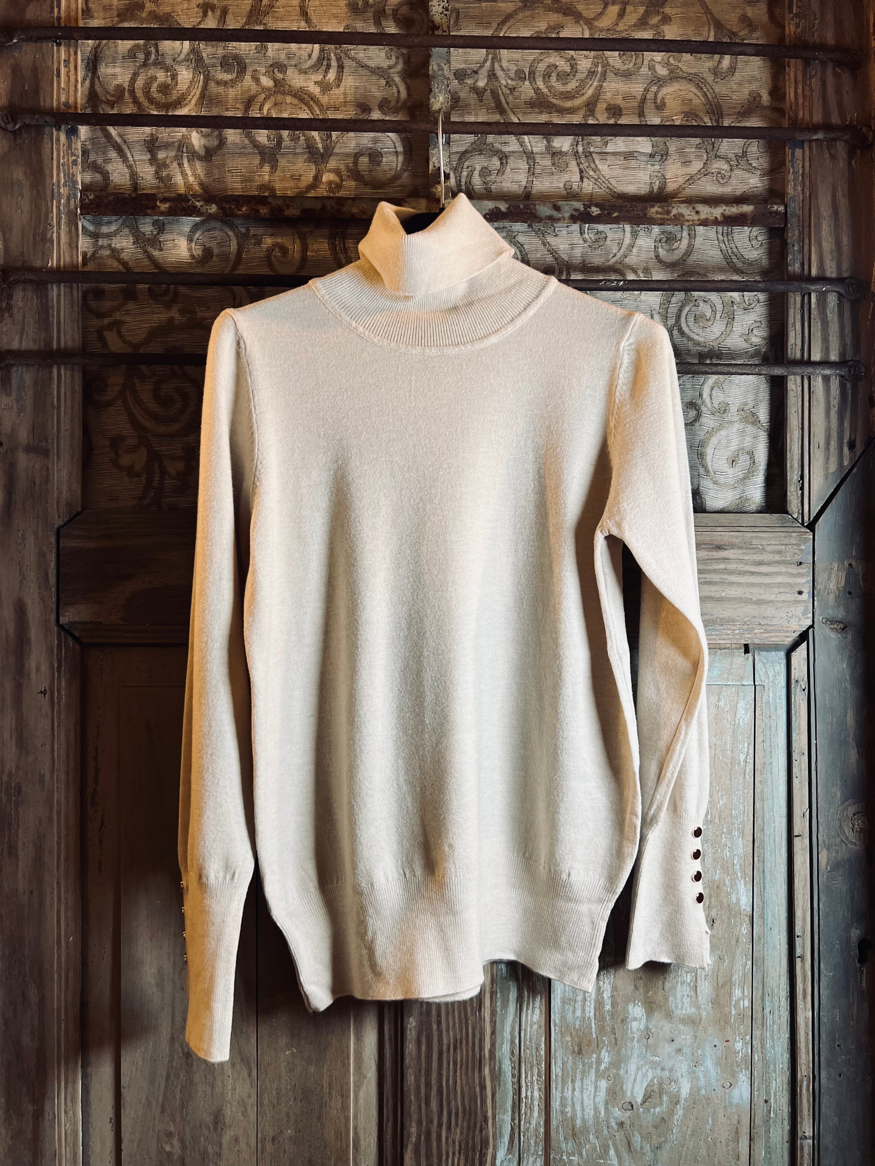 Notre sous-pull HARRIE beige