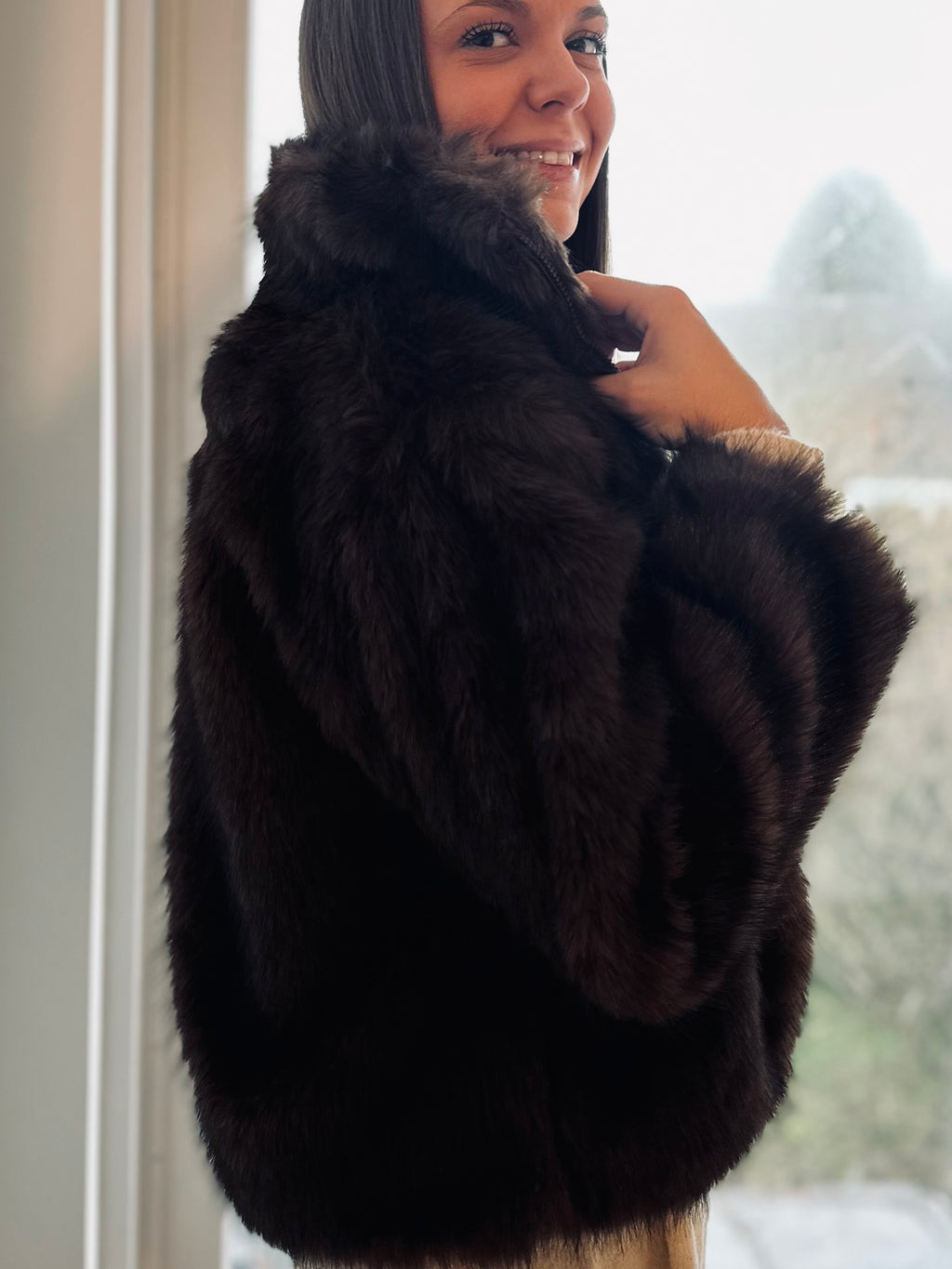 Notre veste ALBA marron