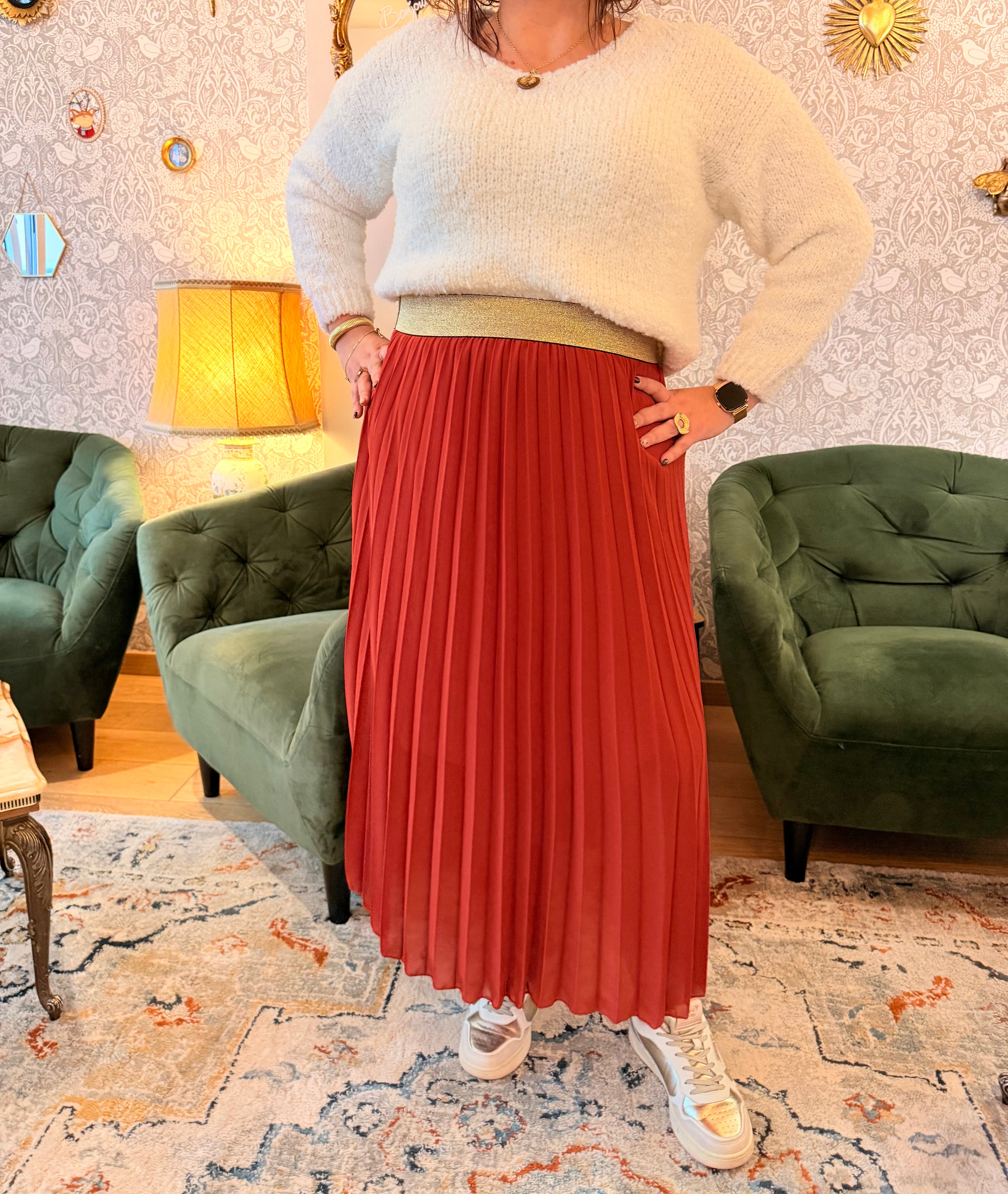 Notre jupe ERYN rouille