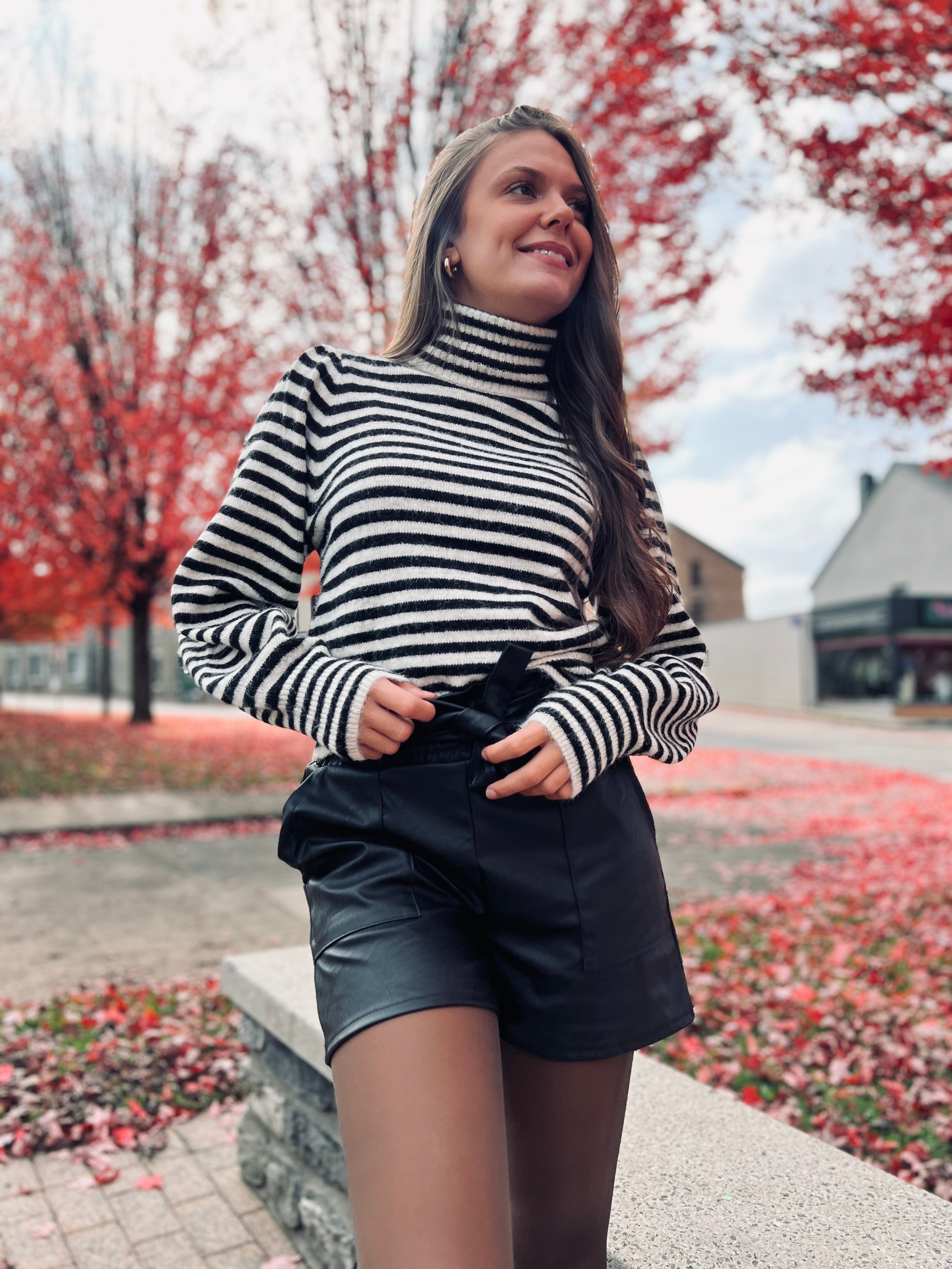 Notre pull tout doux RAVIO noir