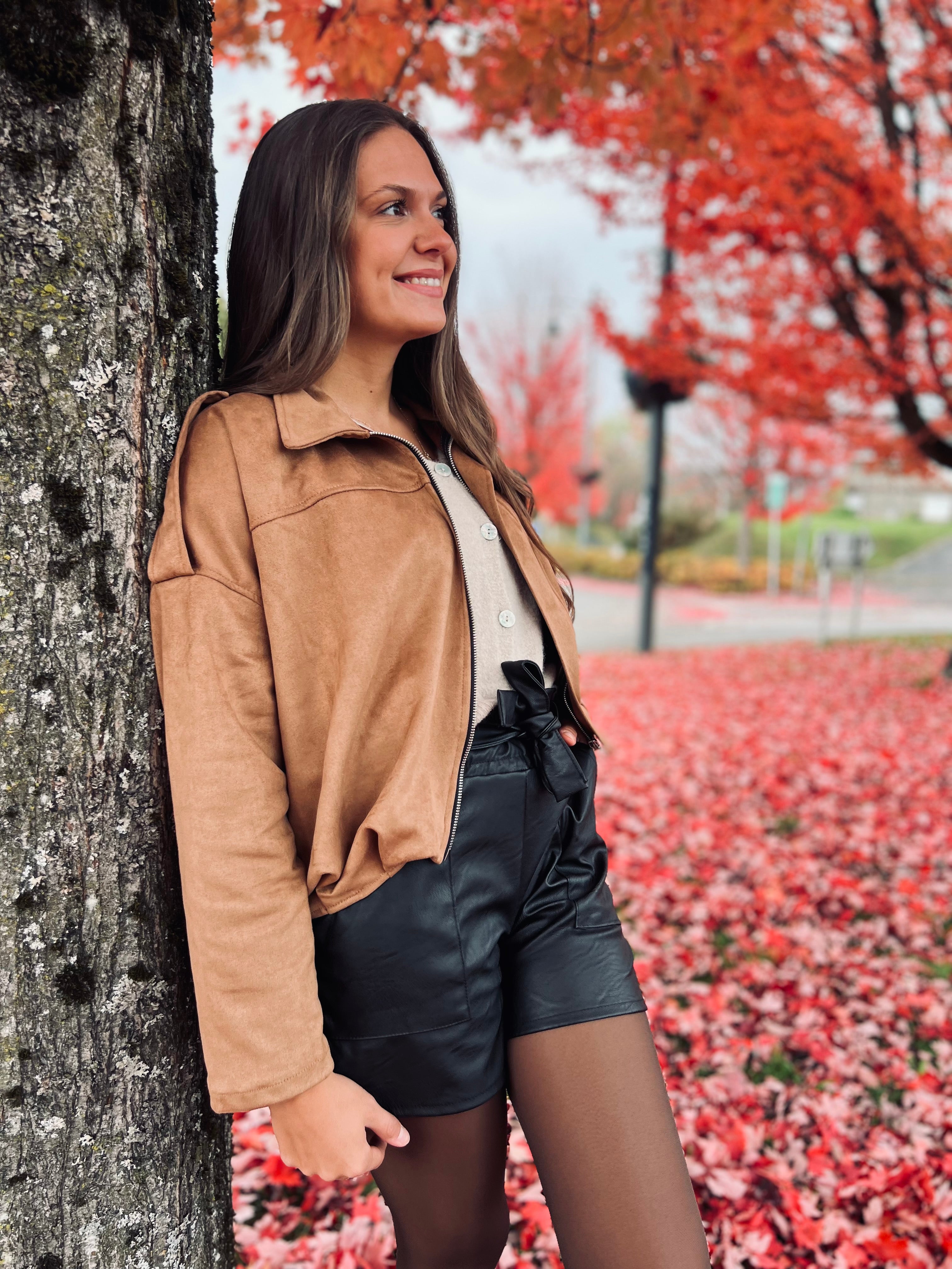 Notre veste HAZEL camel