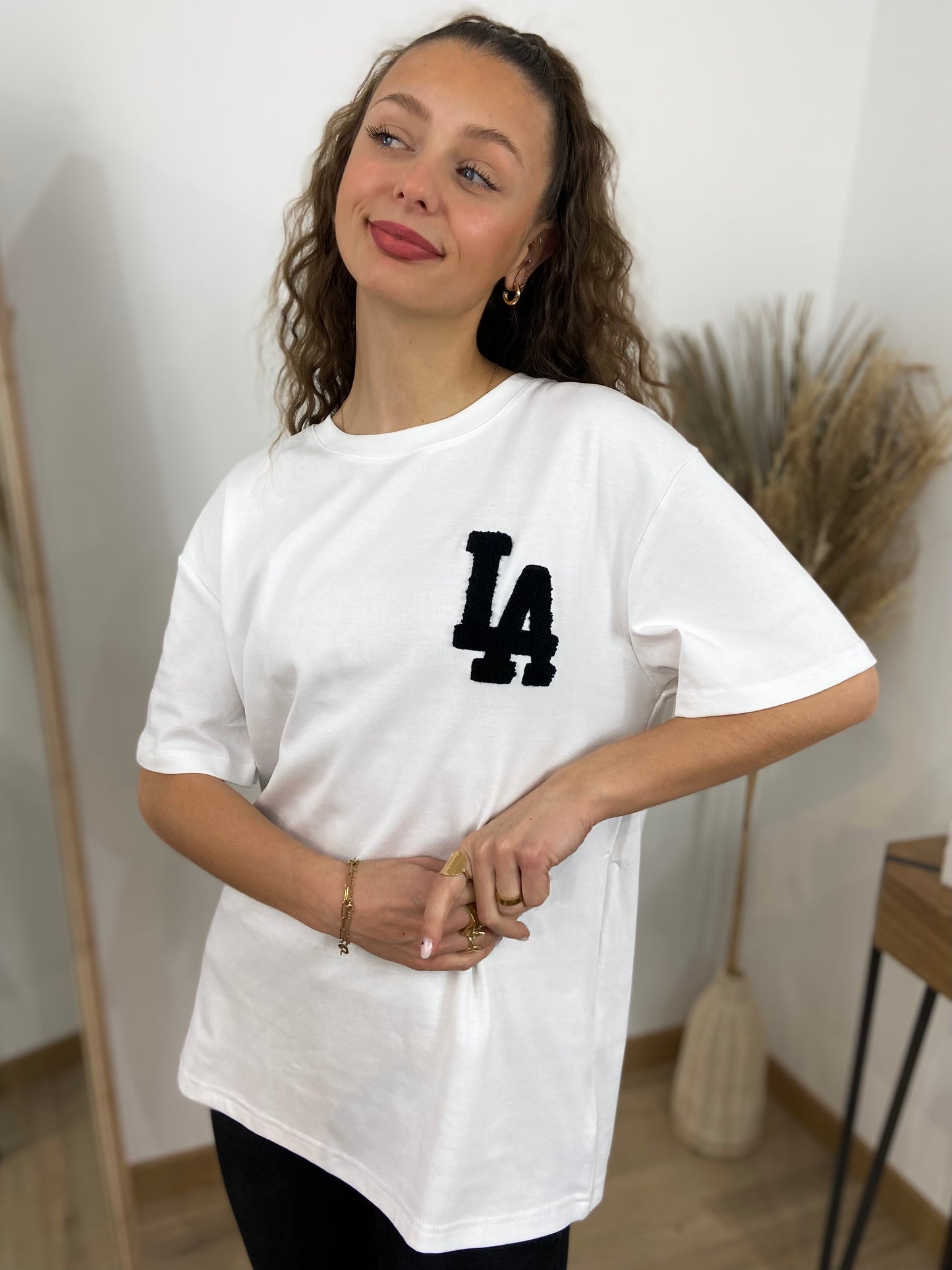 T-shirt « L.A » blanc