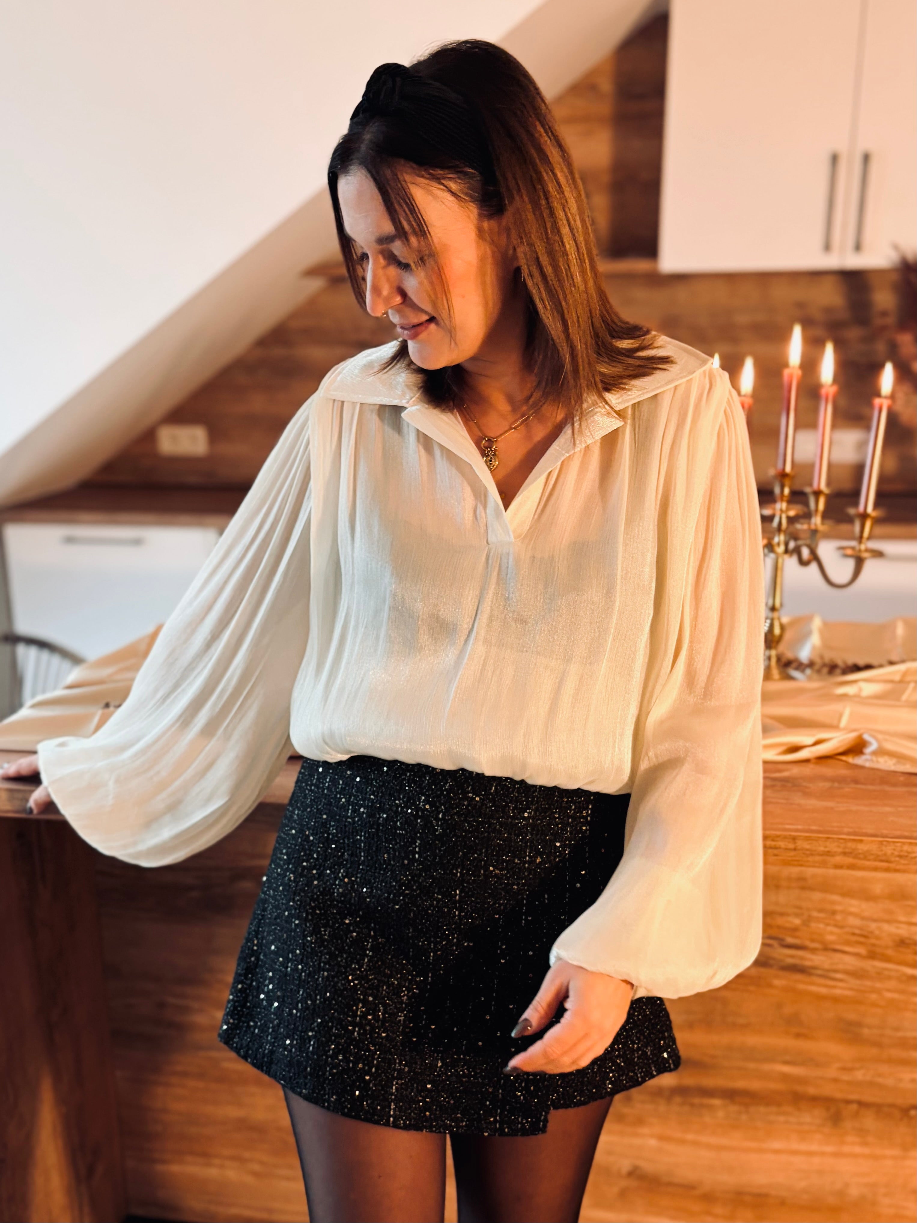 Notre blouse SASOU écrue