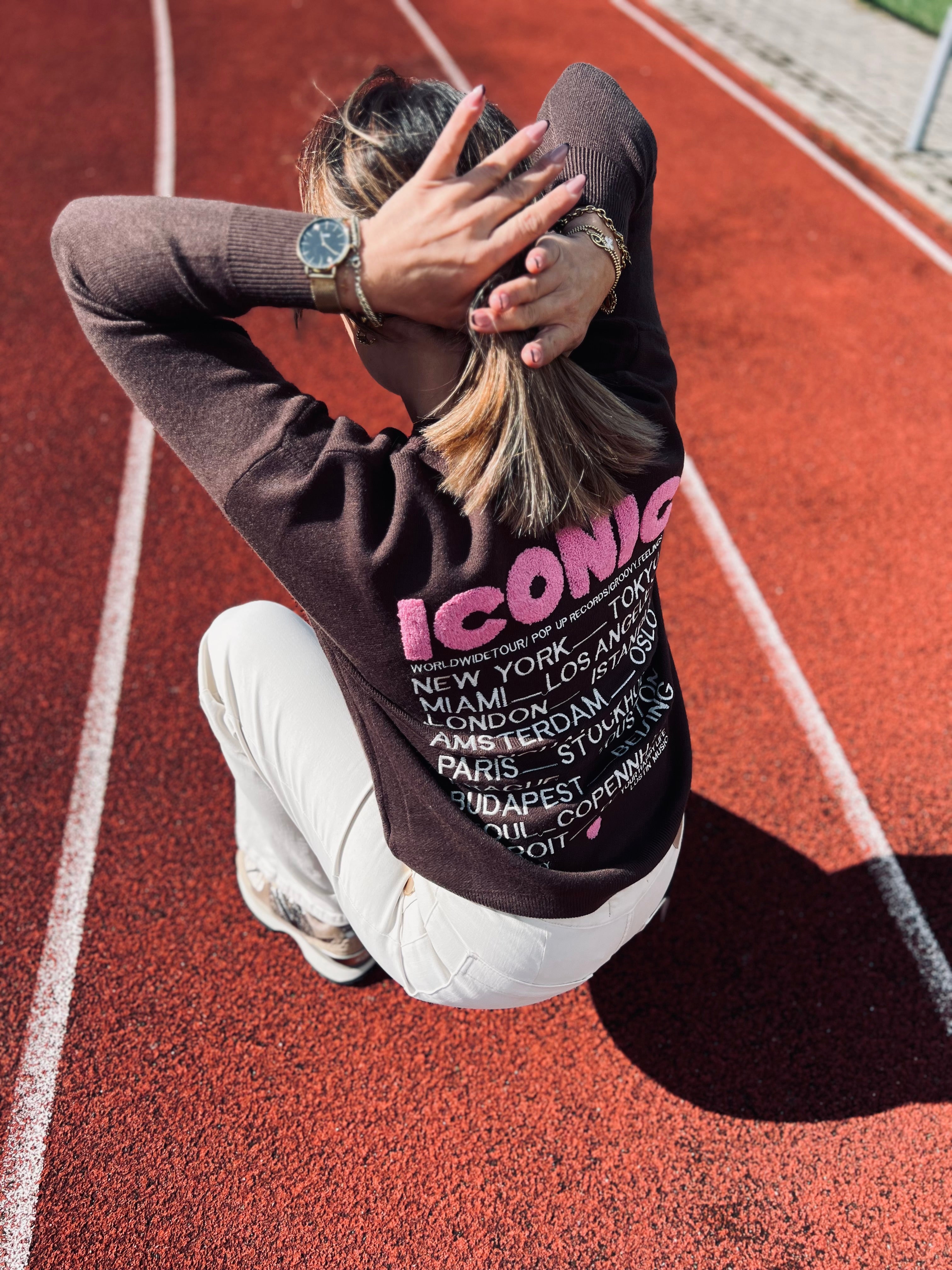 Notre Sweat ICONIC marron