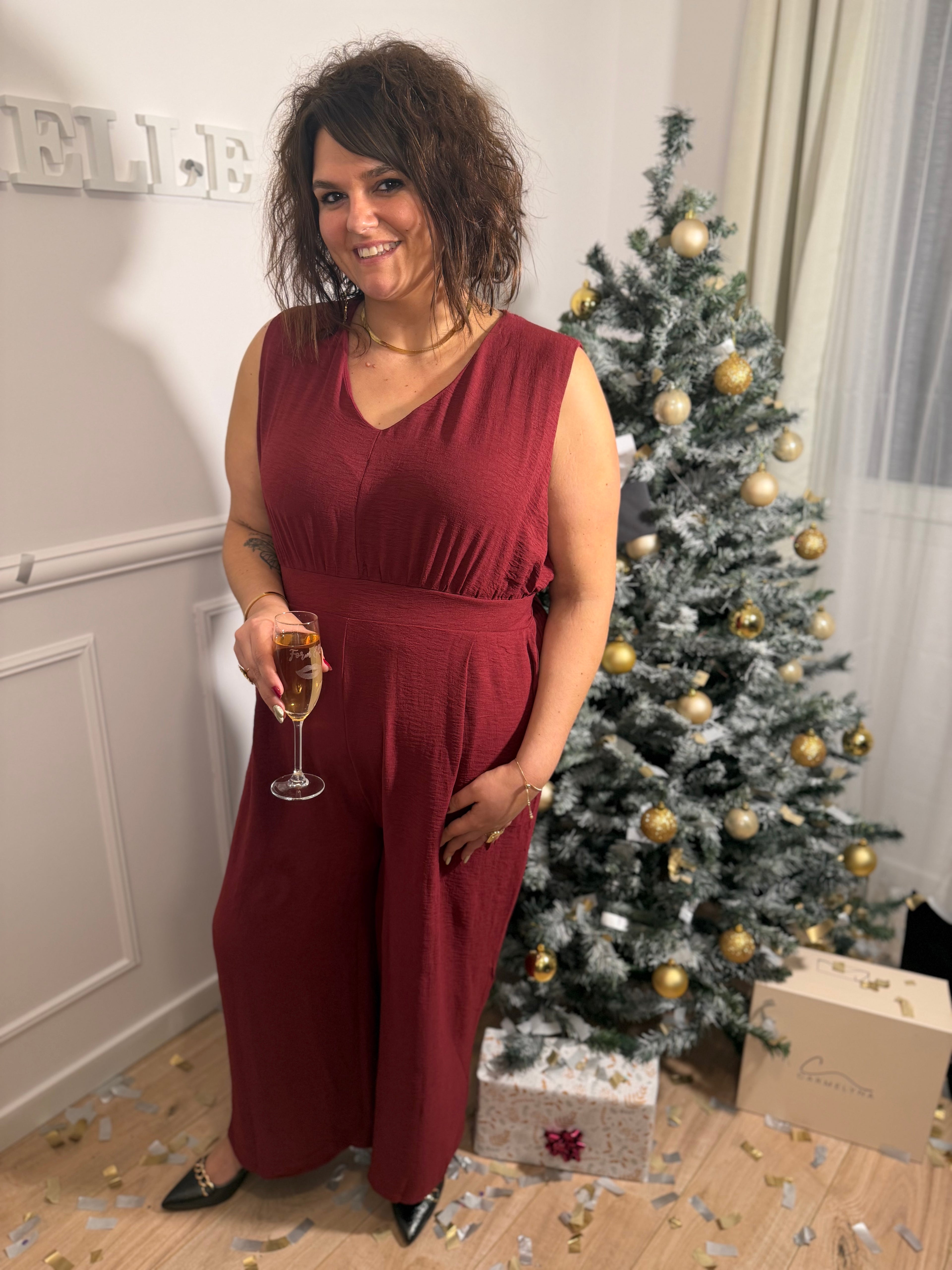 Notre combinaison ARIA bordeaux