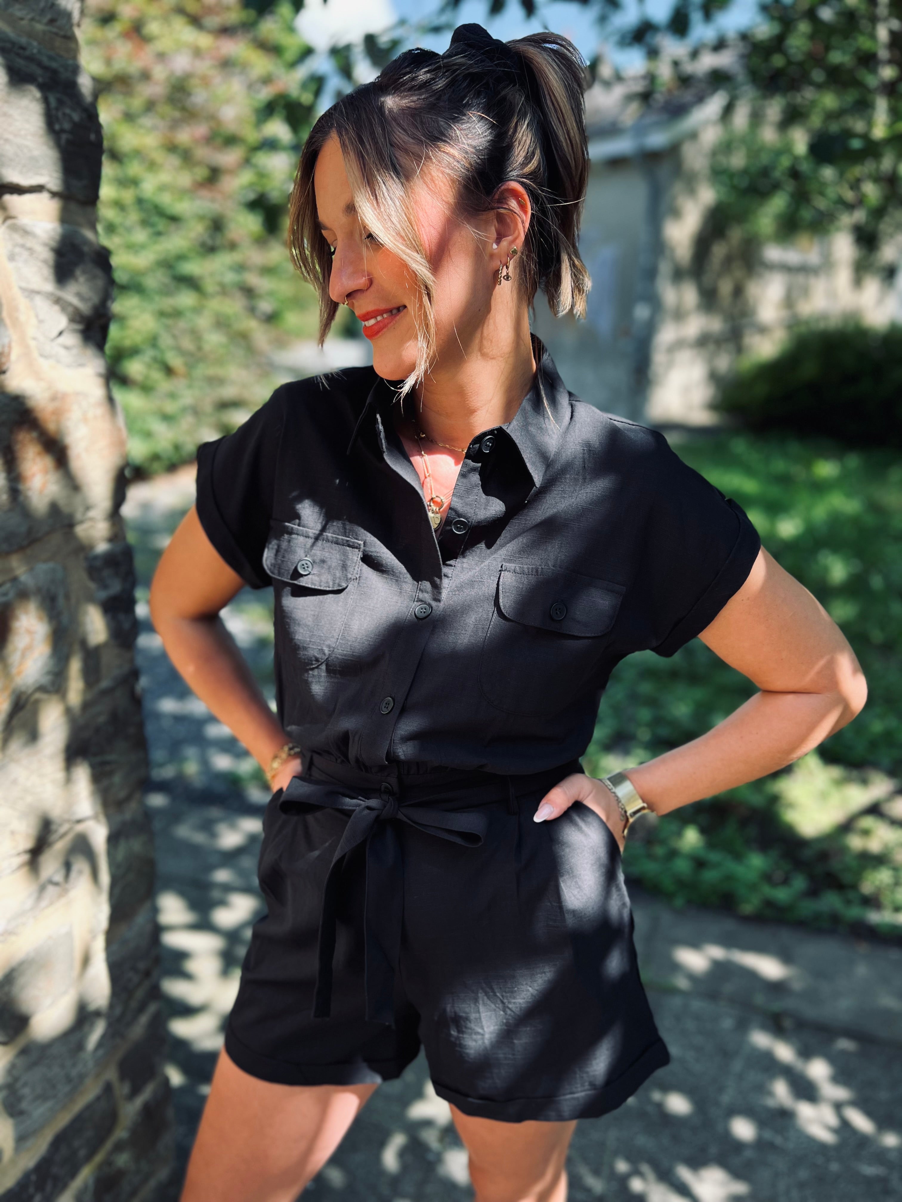 Notre Combishort ISADORA noire