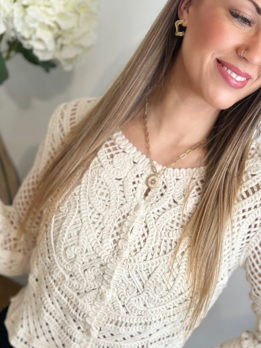 Crochet ALAË beige