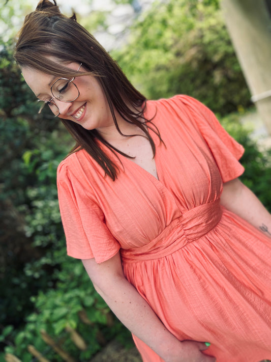 Robe ROSIE corail