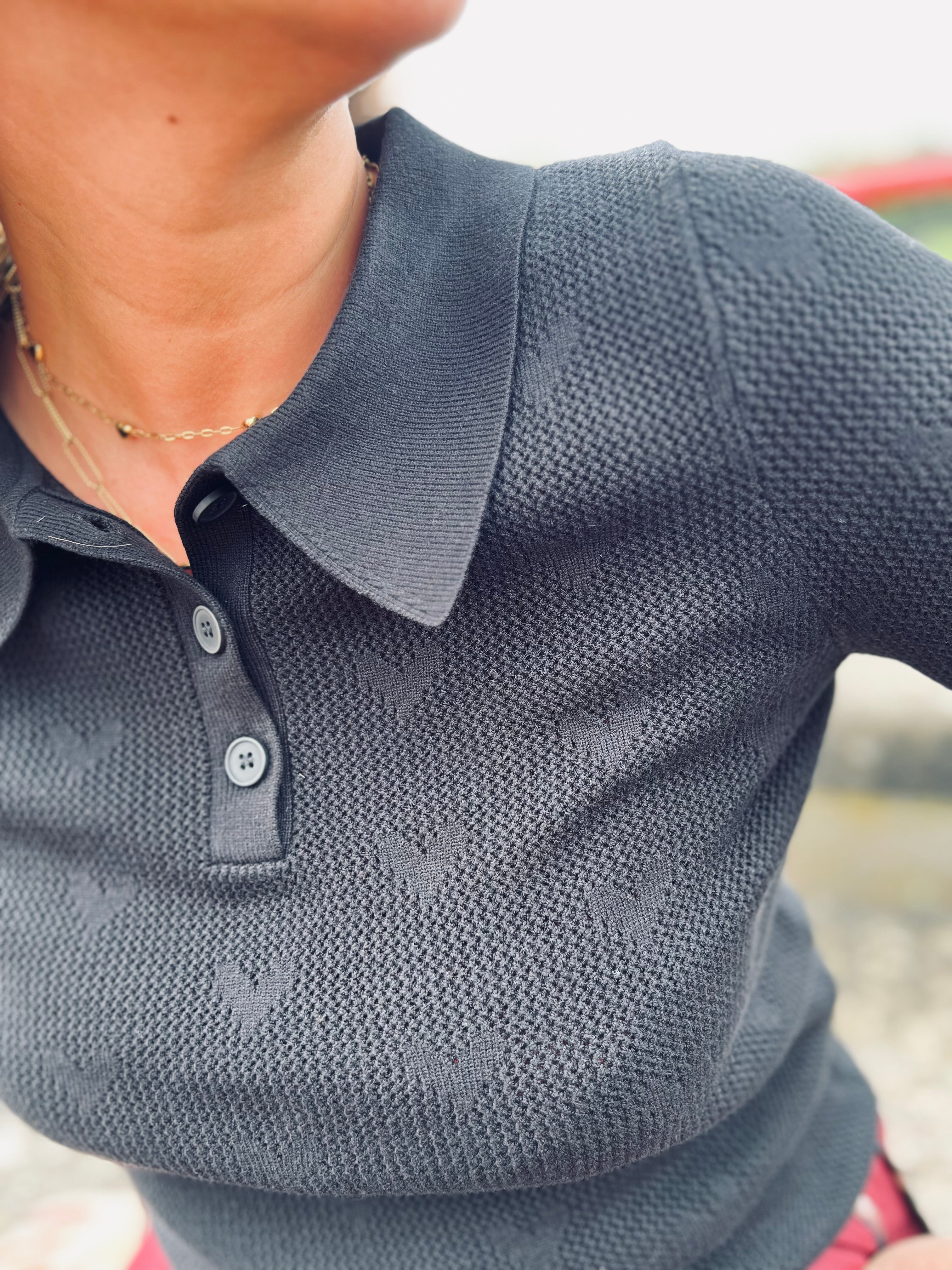 Notre pull KALI noir