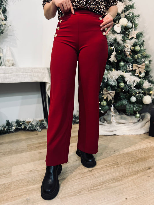 Pantalon GAËL bordeaux