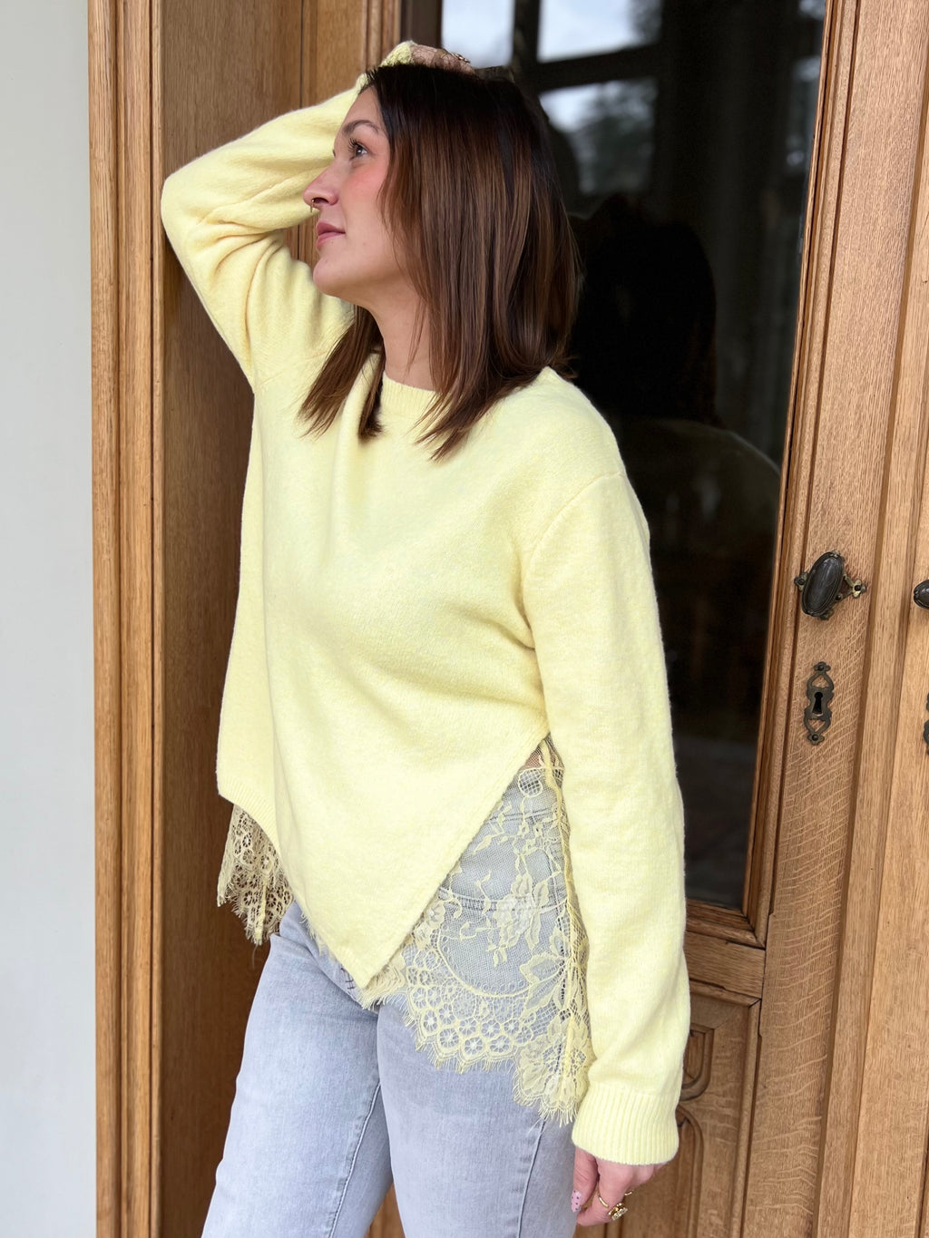 LE PULL DENTELLE INÈS