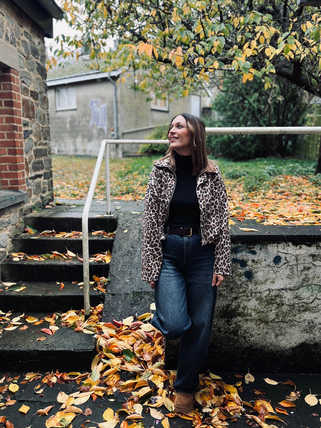 Notre veste HAZEL leo