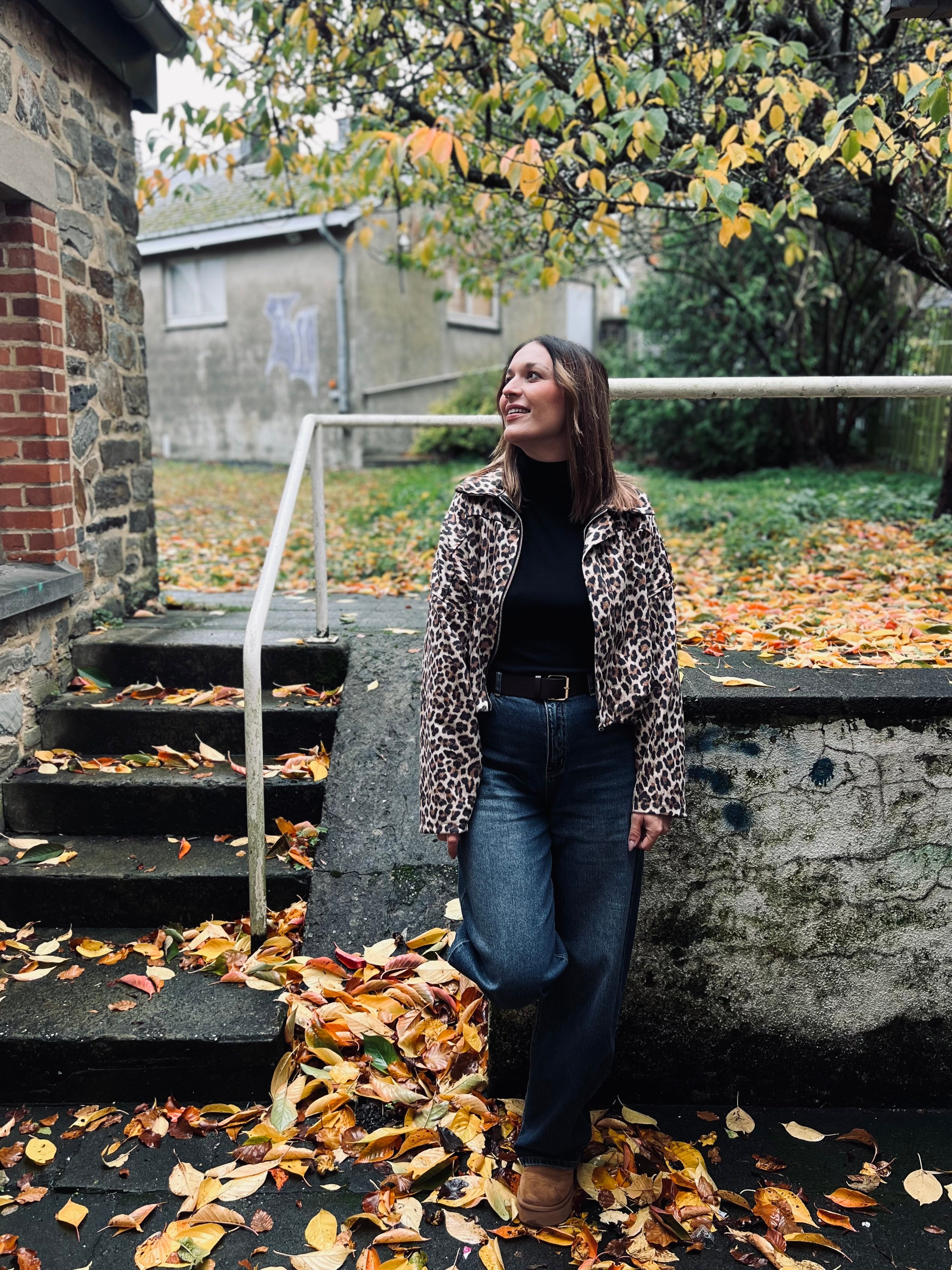 Notre veste HAZEL leo