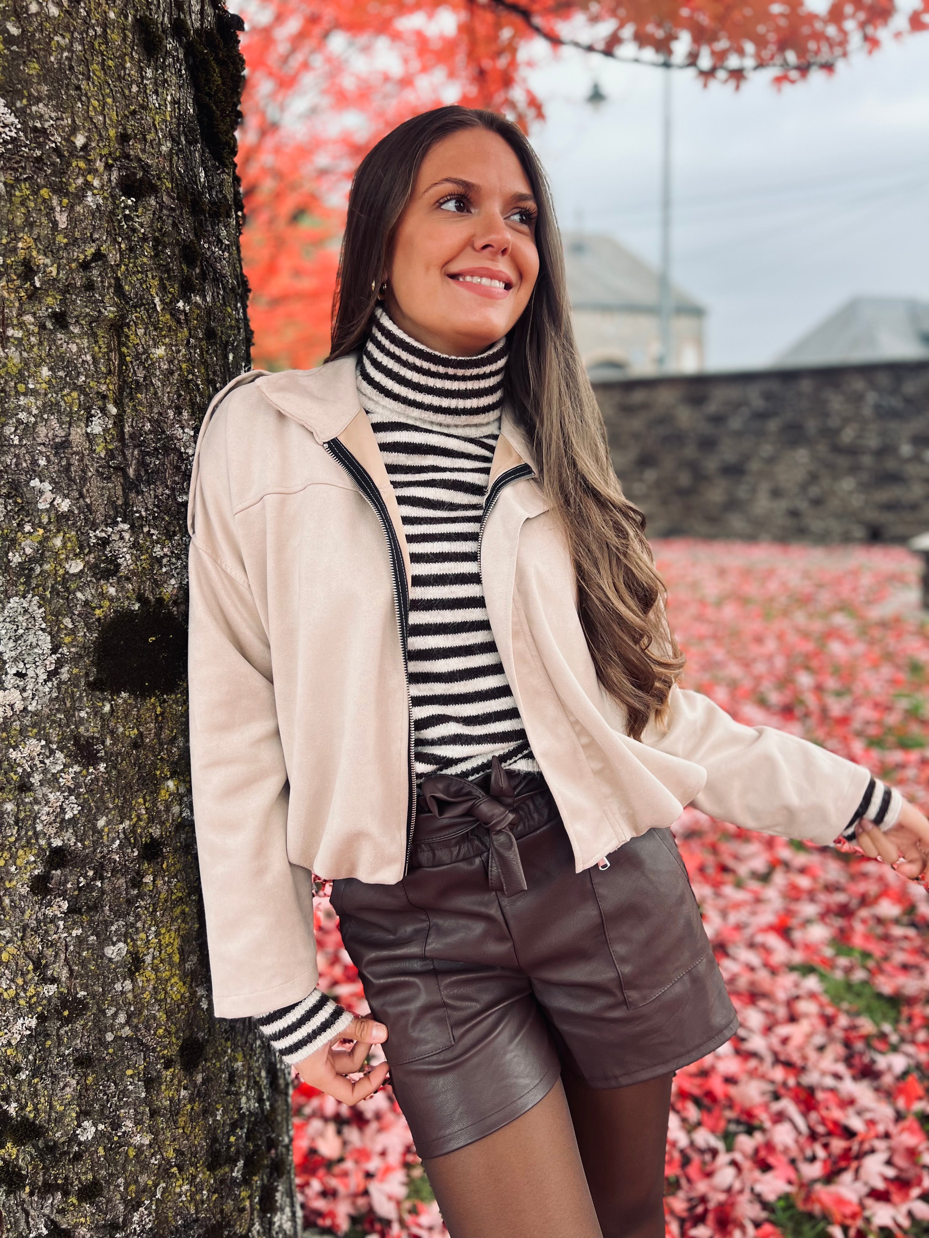 Notre pull tout doux RAVIO marron