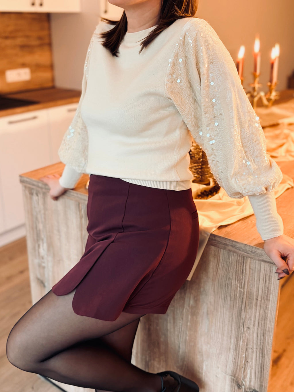 Notre pull PALOMA écru