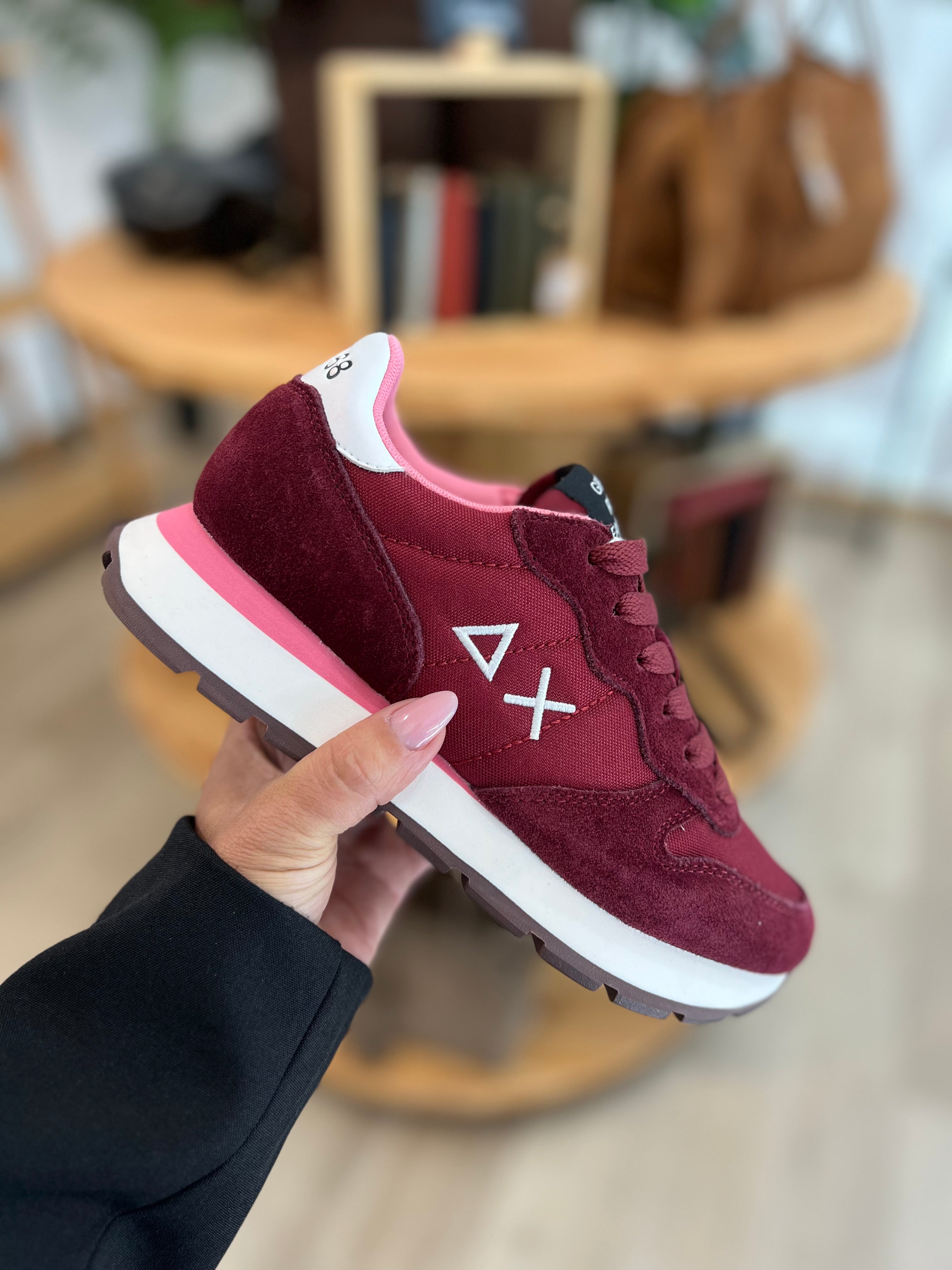 SUN68 ALLY SOLID bordeaux