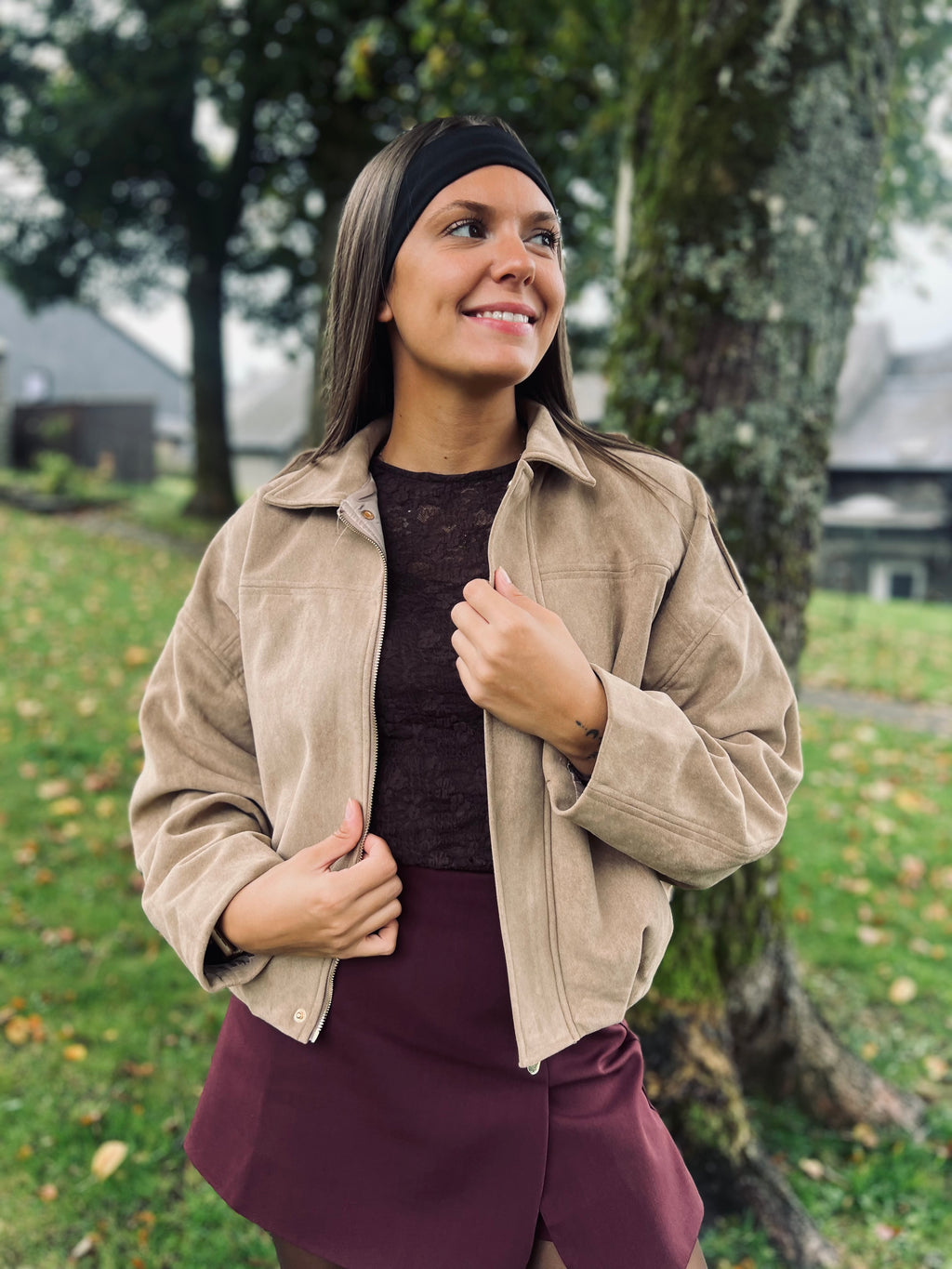 Notre veste EMBER beige