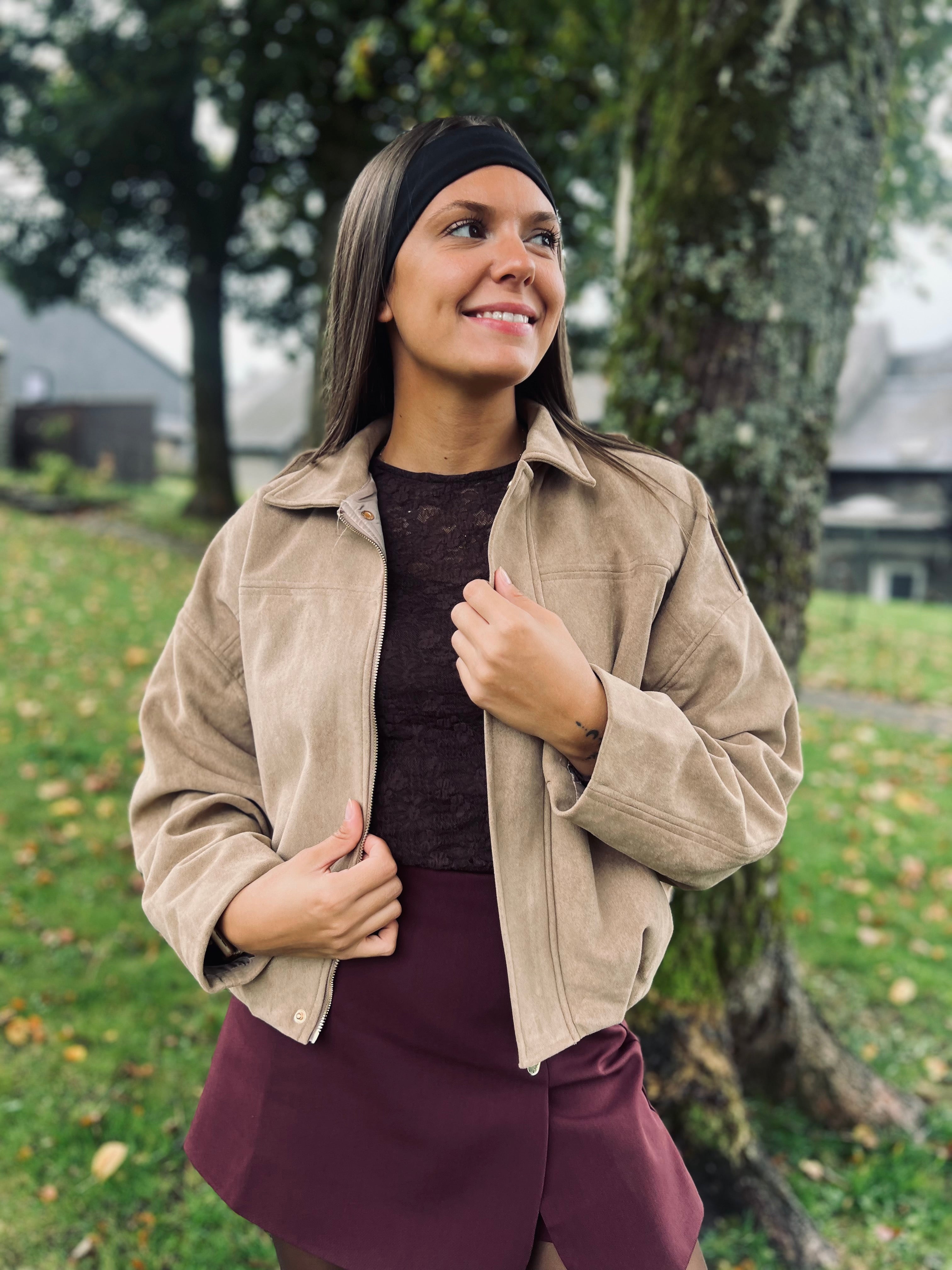 Notre veste EMBER beige
