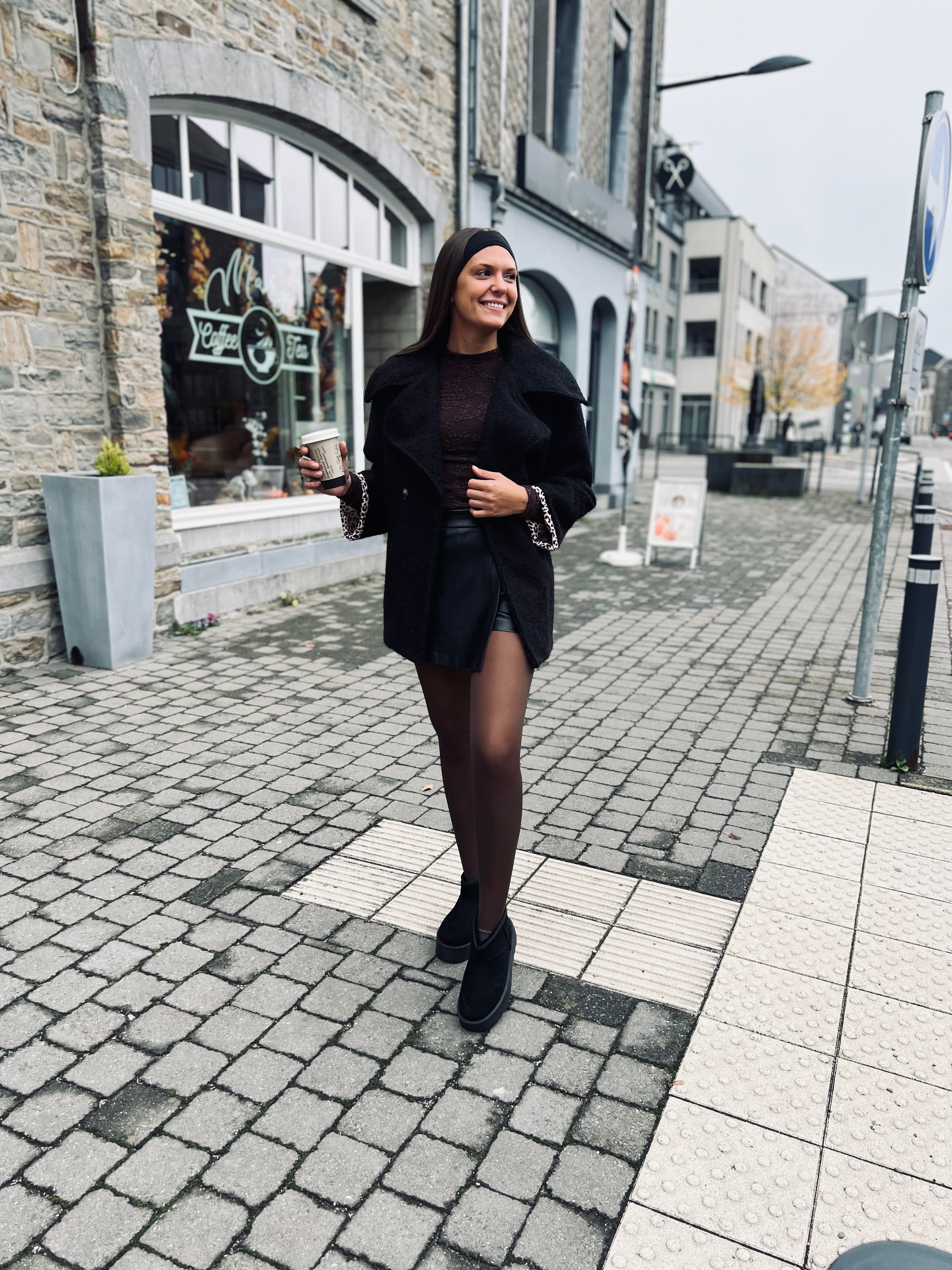 Notre jupe | short VANILLE simili