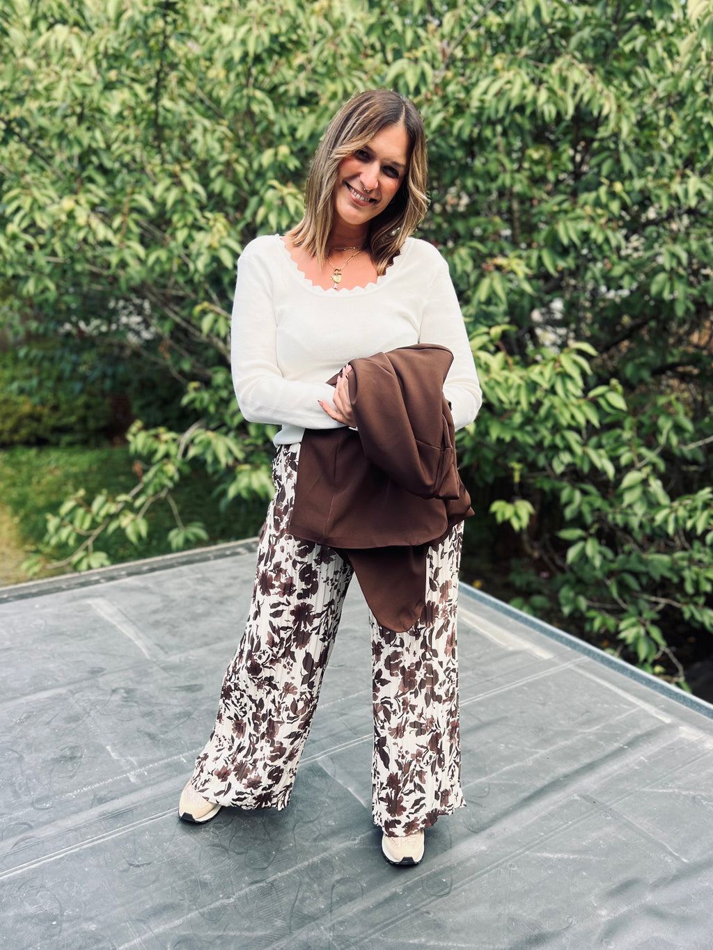 Notre pantalon DURGA marron