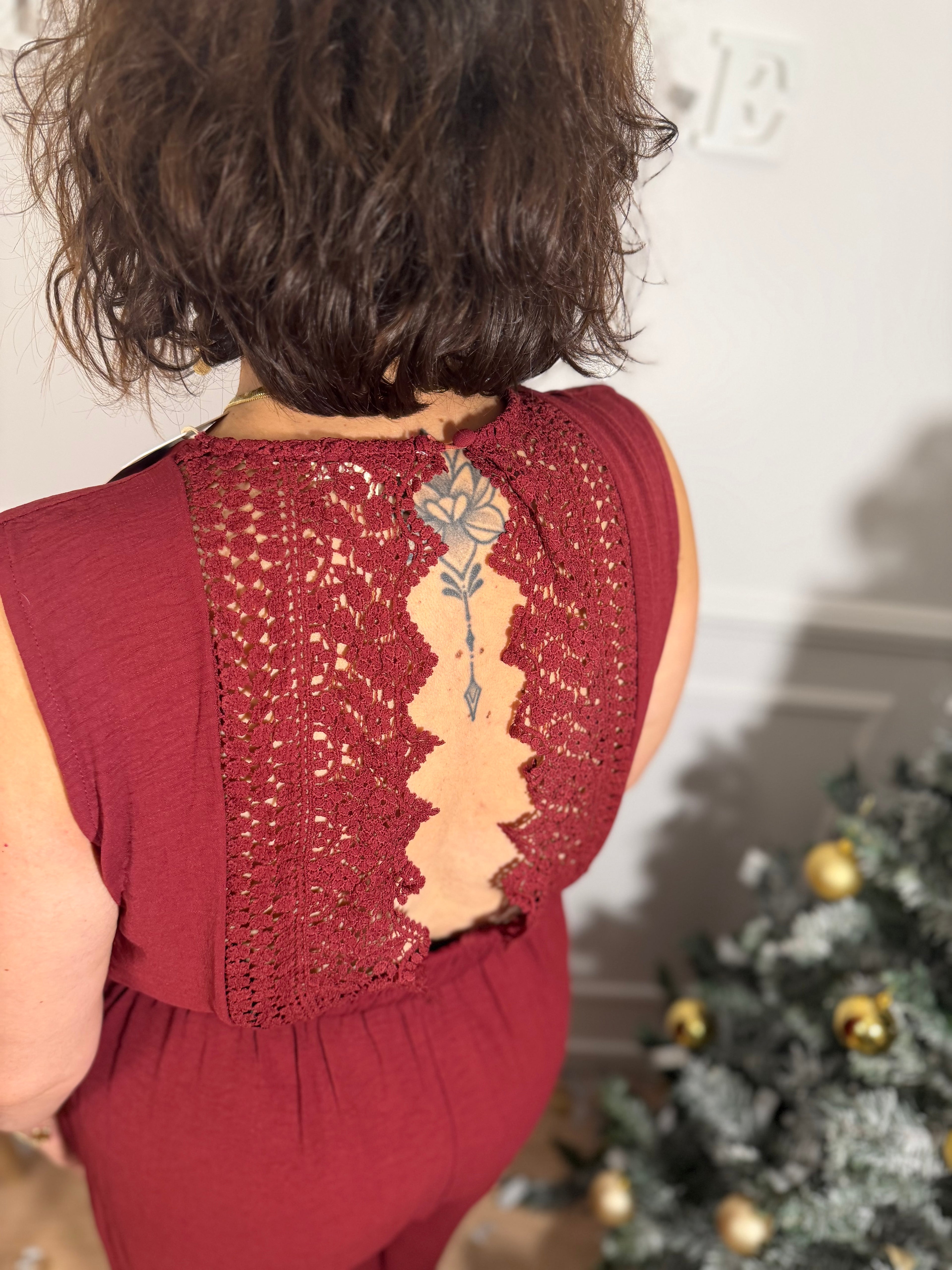 Notre combinaison ARIA bordeaux