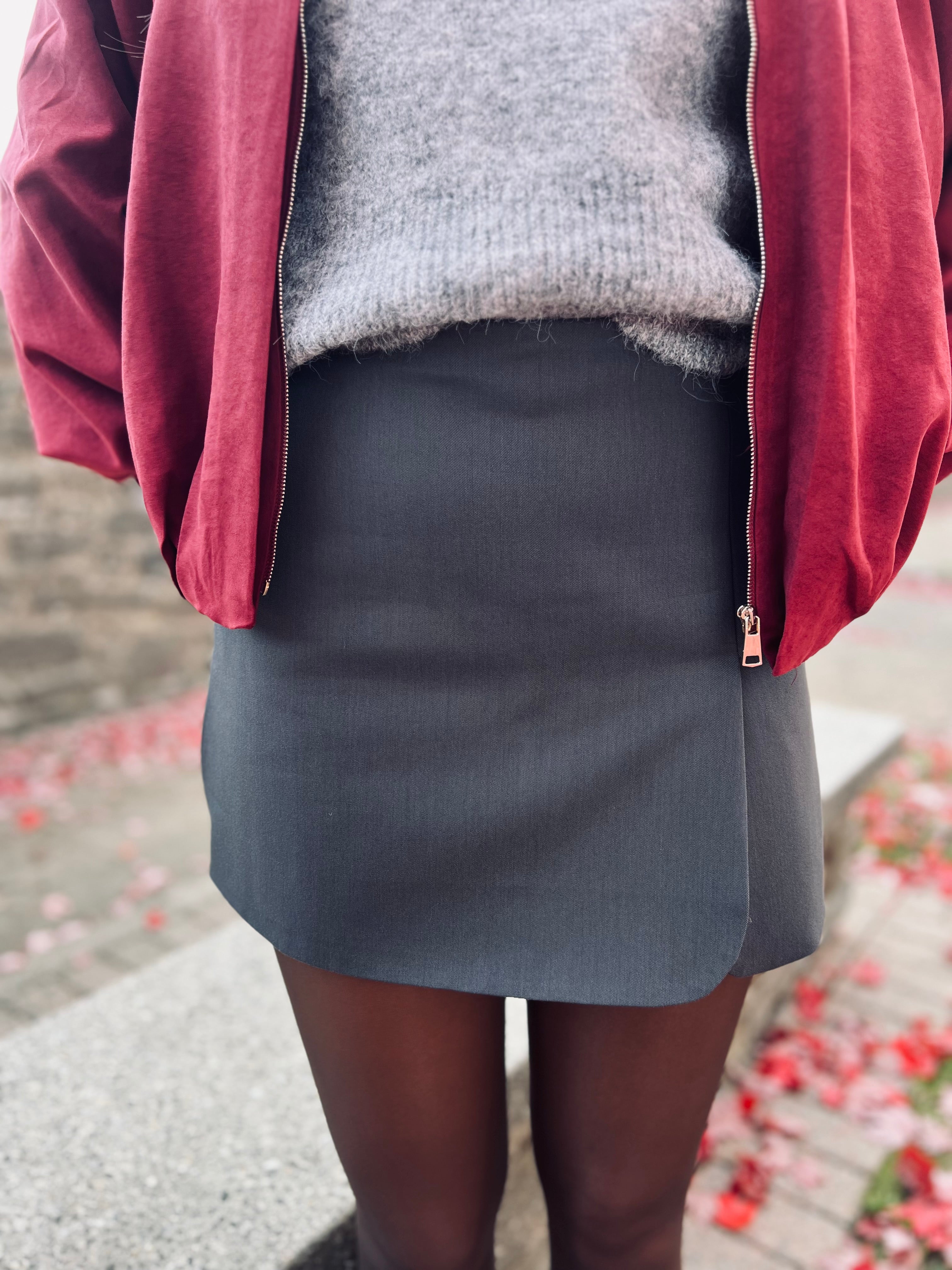 Notre jupe|short ANDREW grise