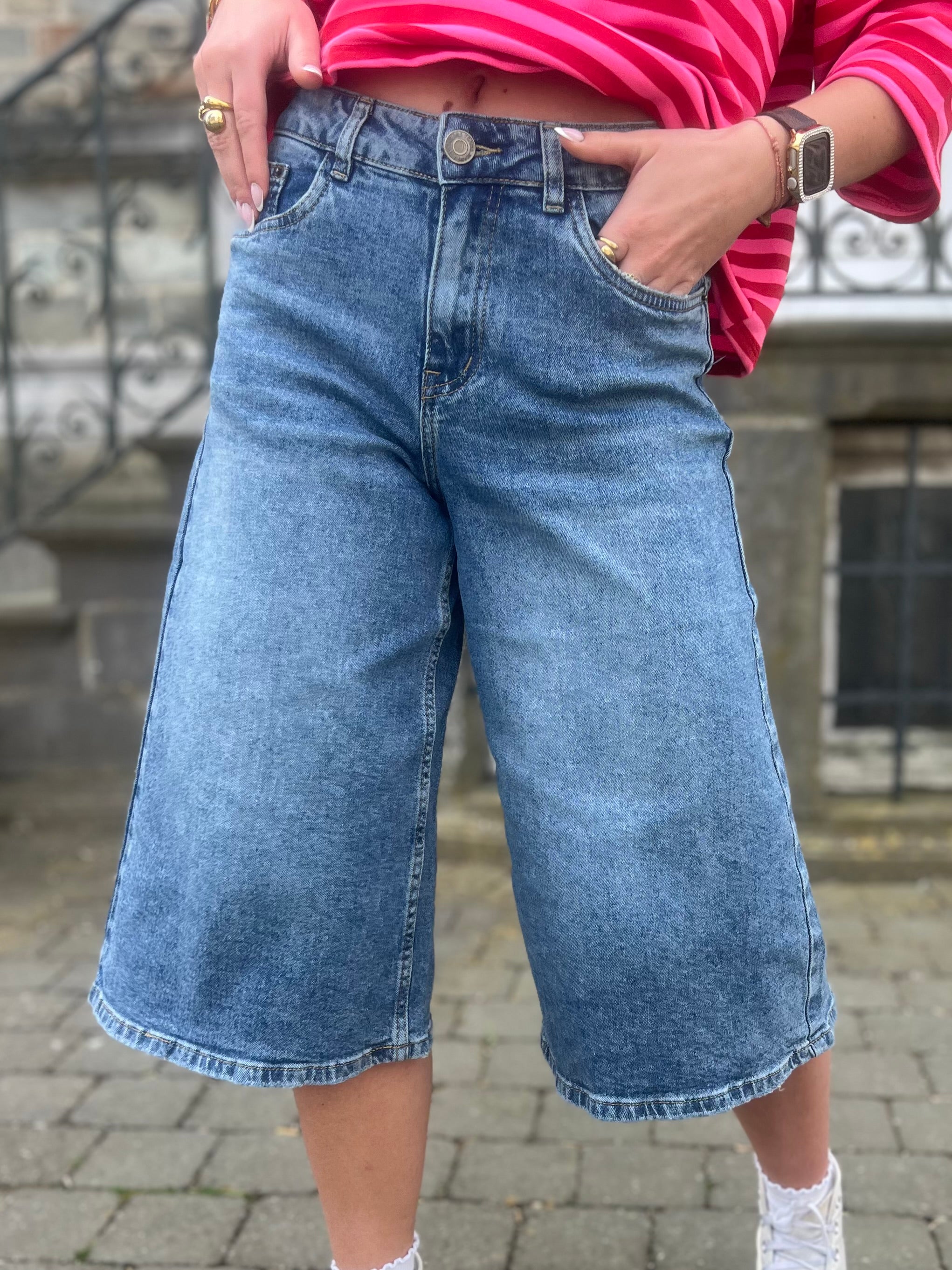 LE BERMUDA EN DENIM NOVA