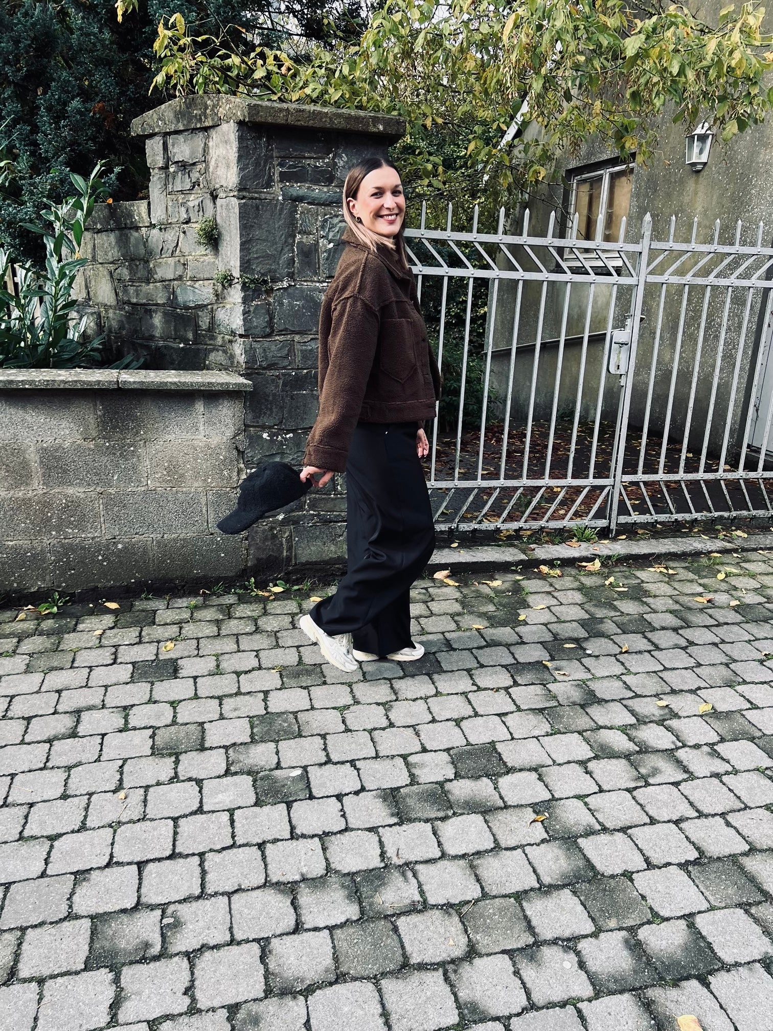 Notre veste douce SHERPA marron