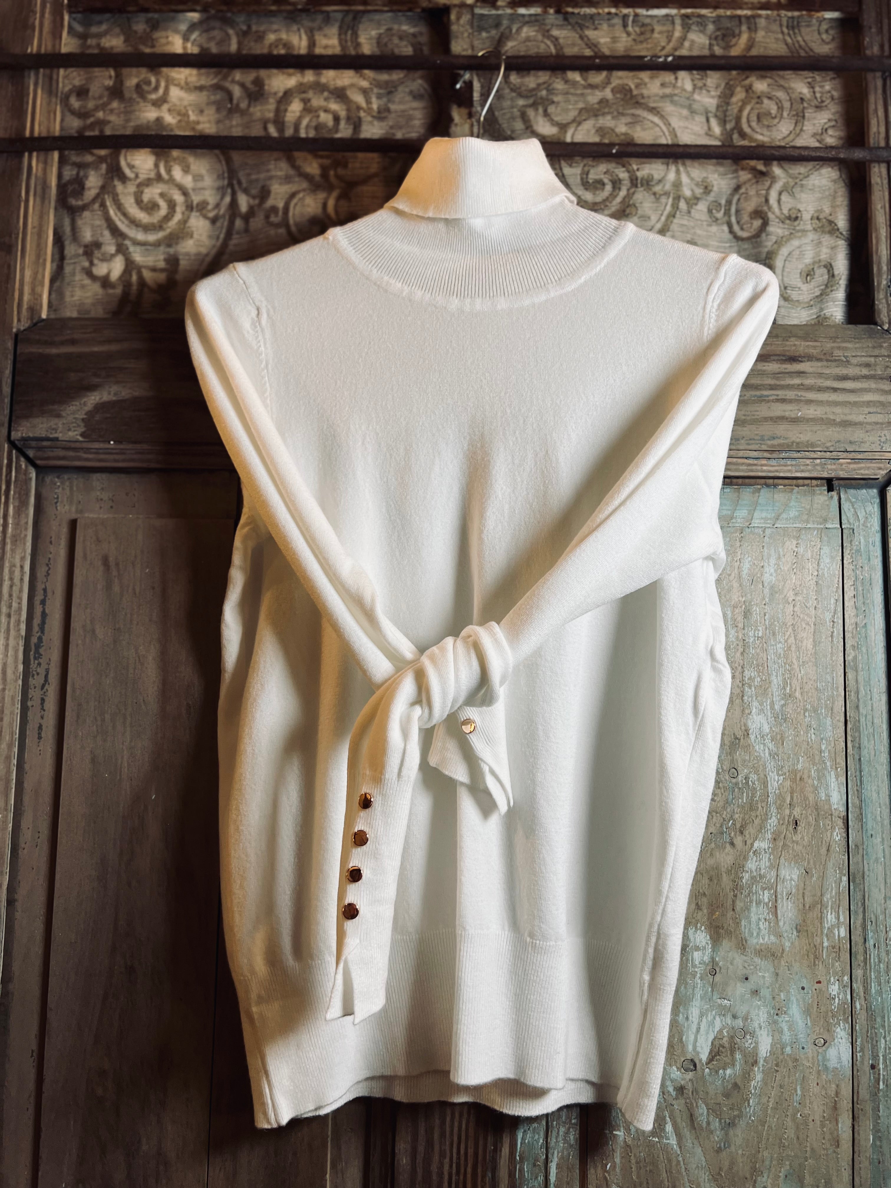 Notre sous-pull HARRIE blanc