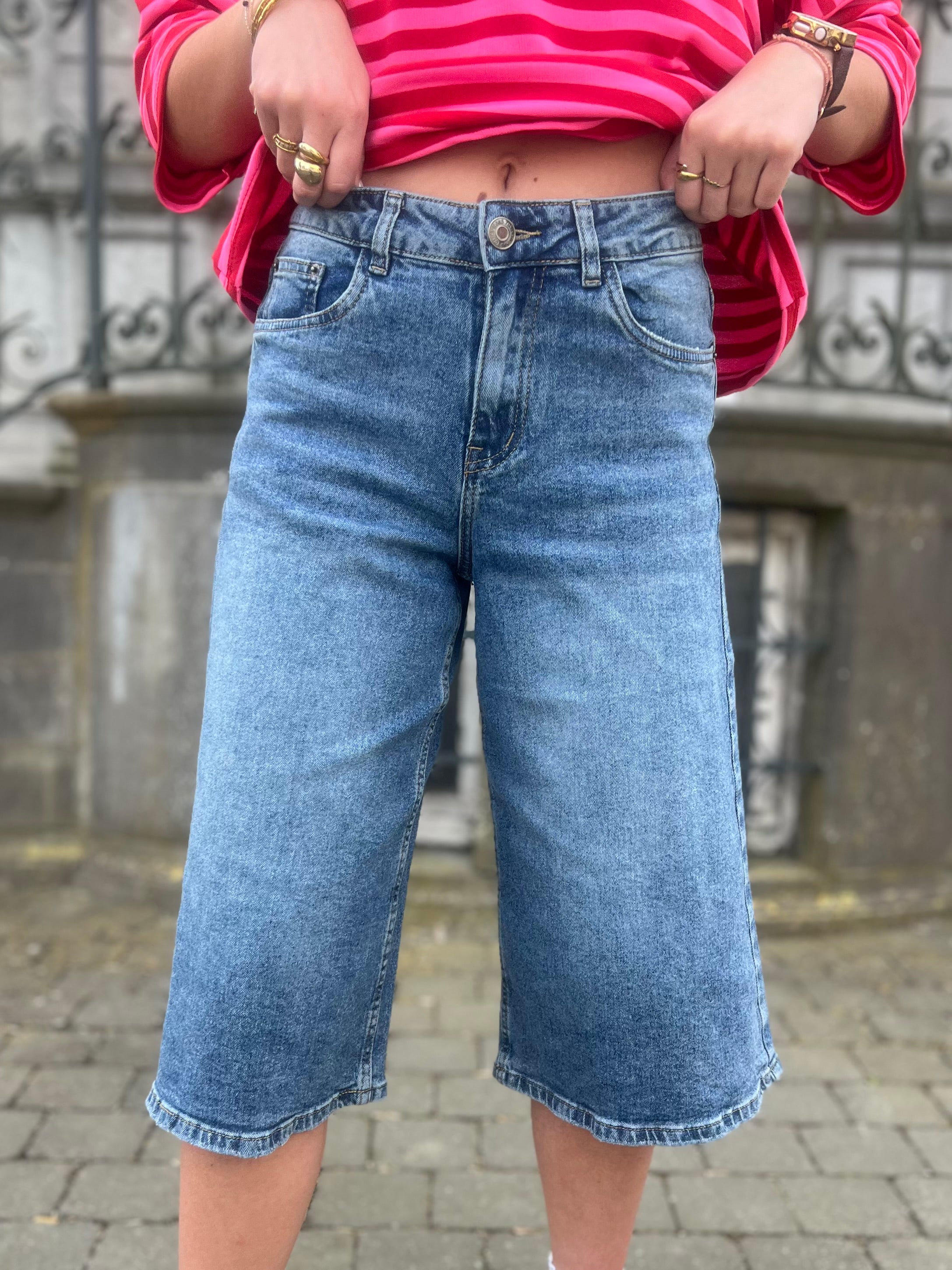 LE BERMUDA EN DENIM NOVA