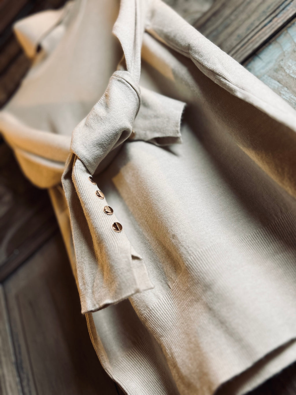 Notre sous-pull HARRIE beige