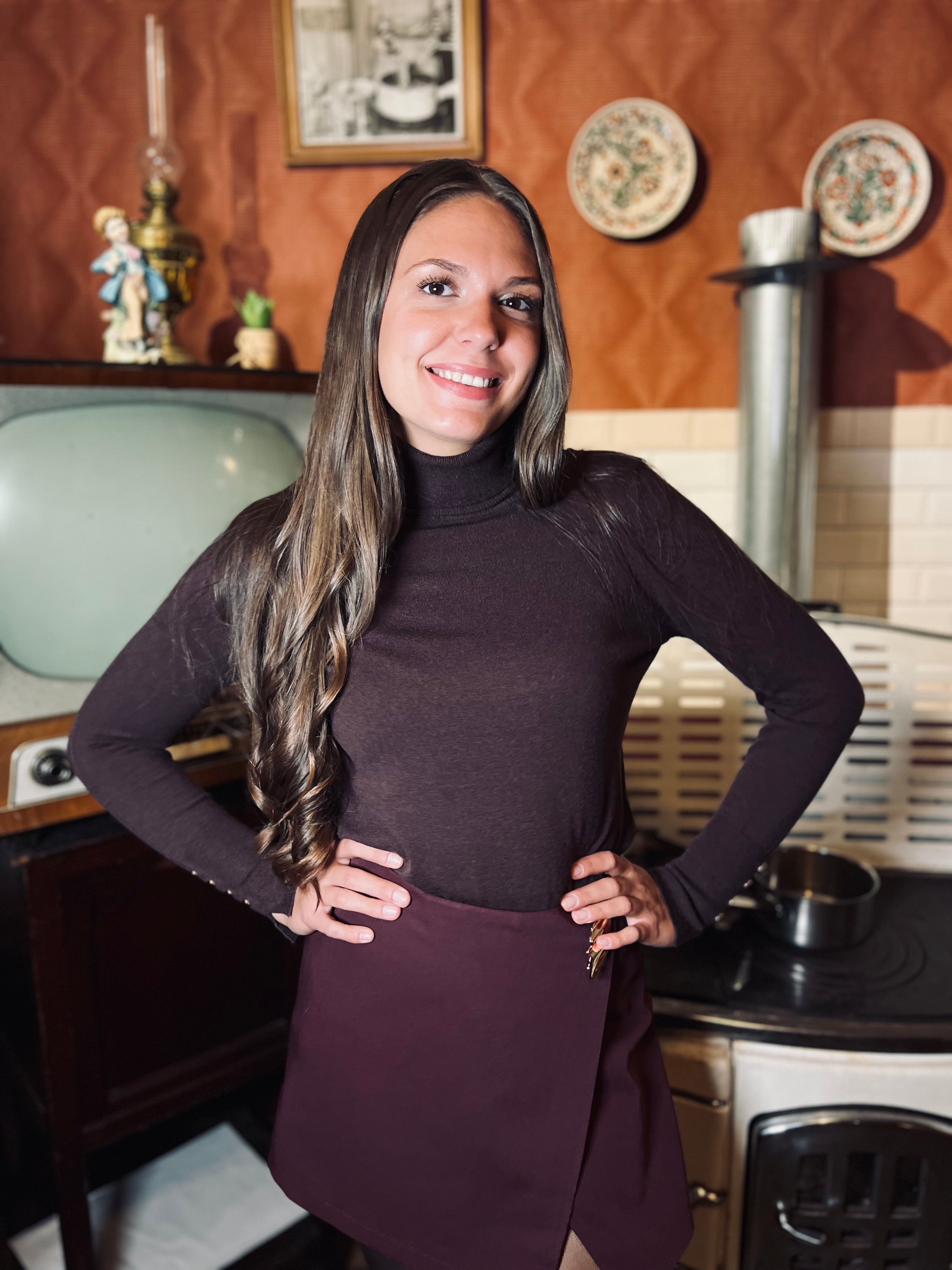 Notre sous-pull HARRIE marron