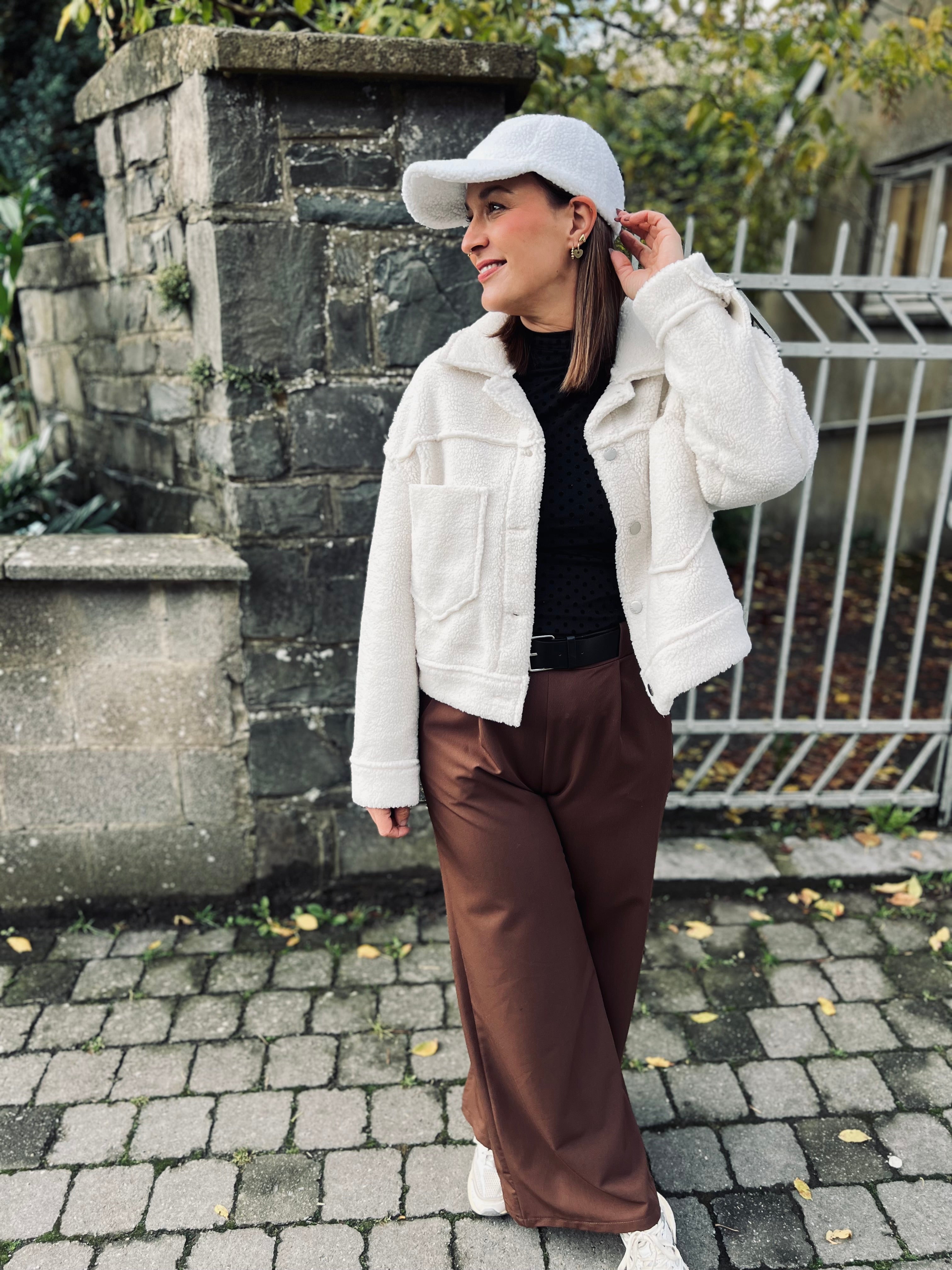 Notre veste douce SHERPA écrue