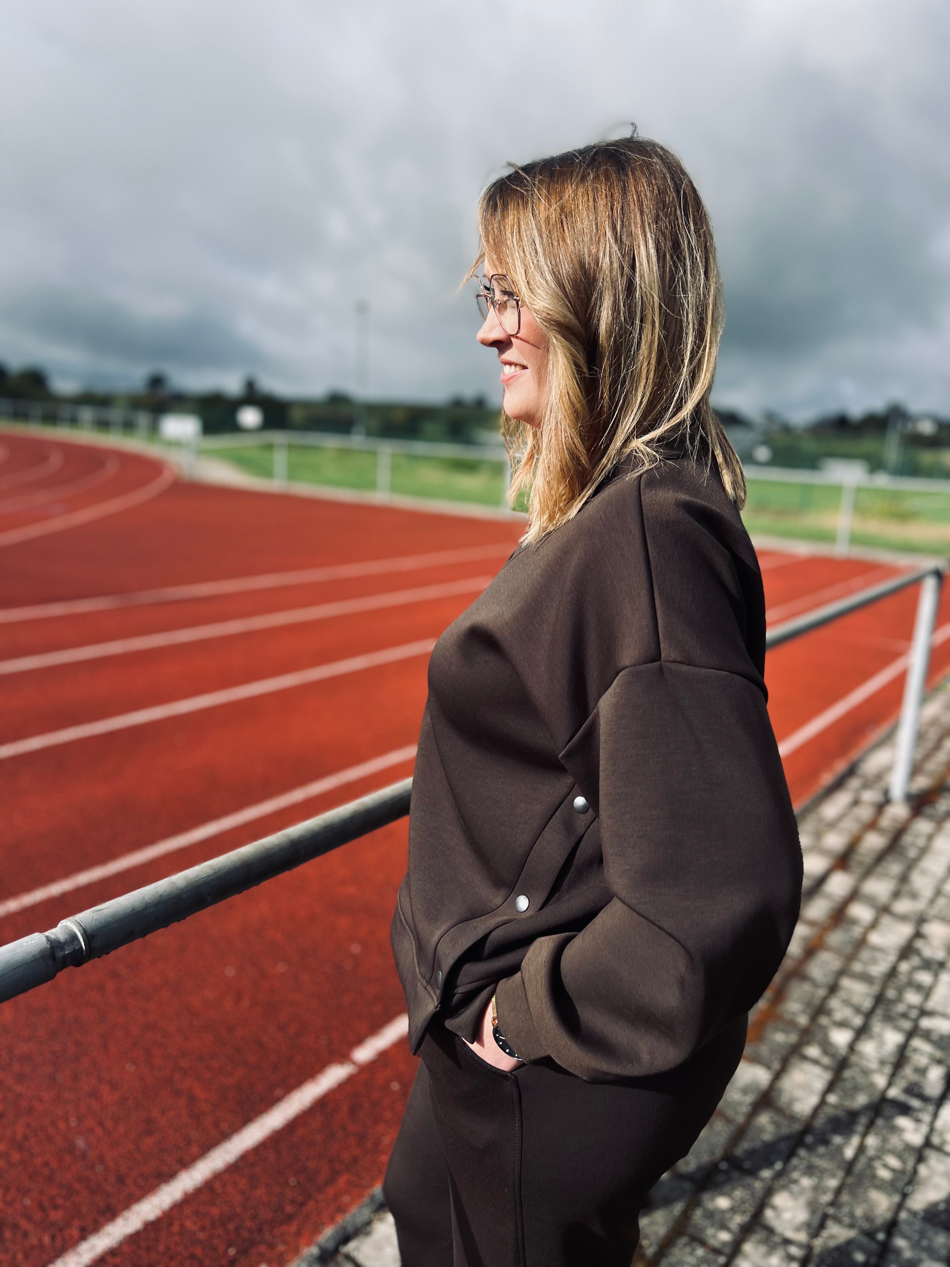 Notre sweat cosy JAMIE marron
