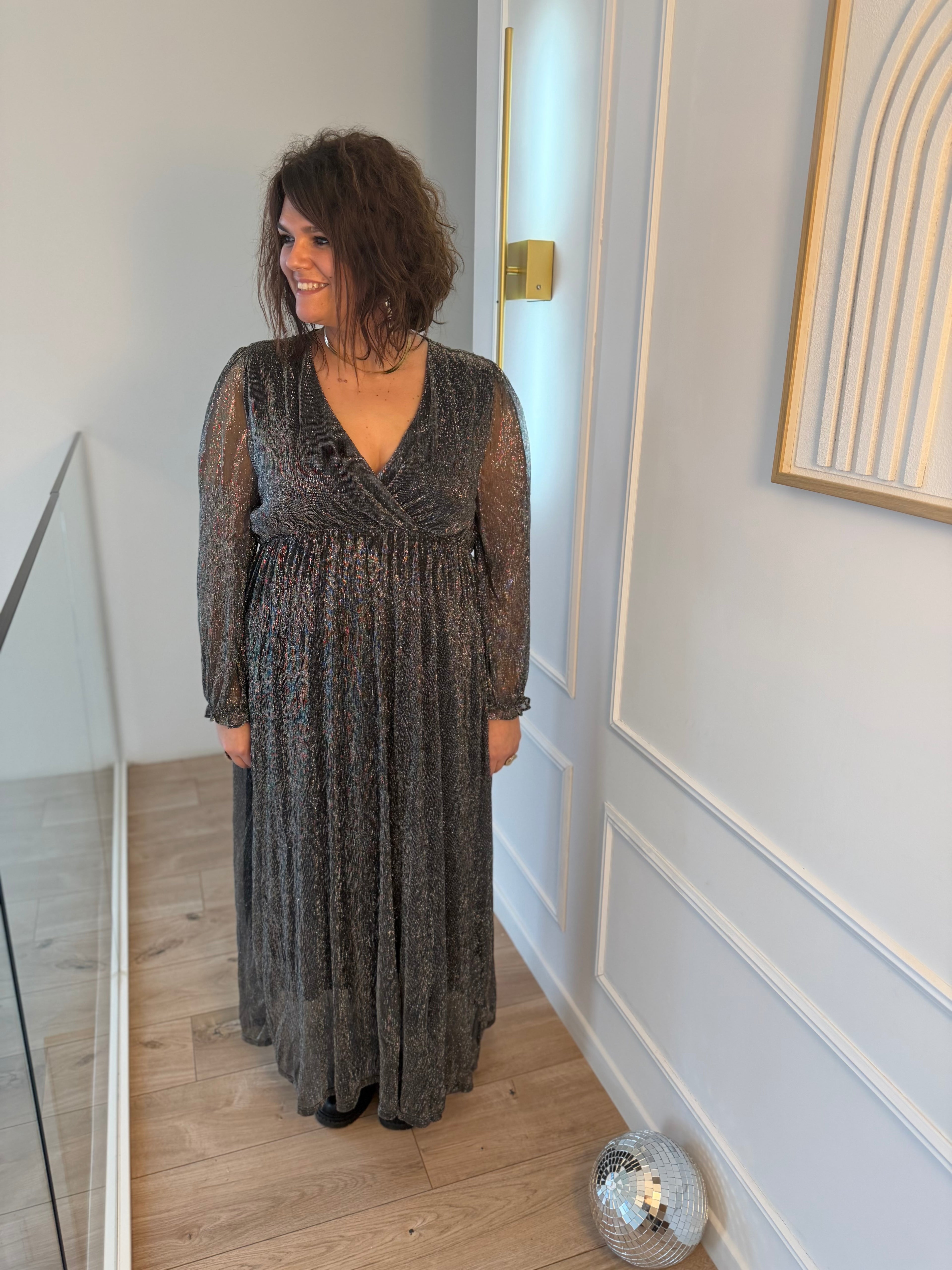 Notre robe NAÏA silver